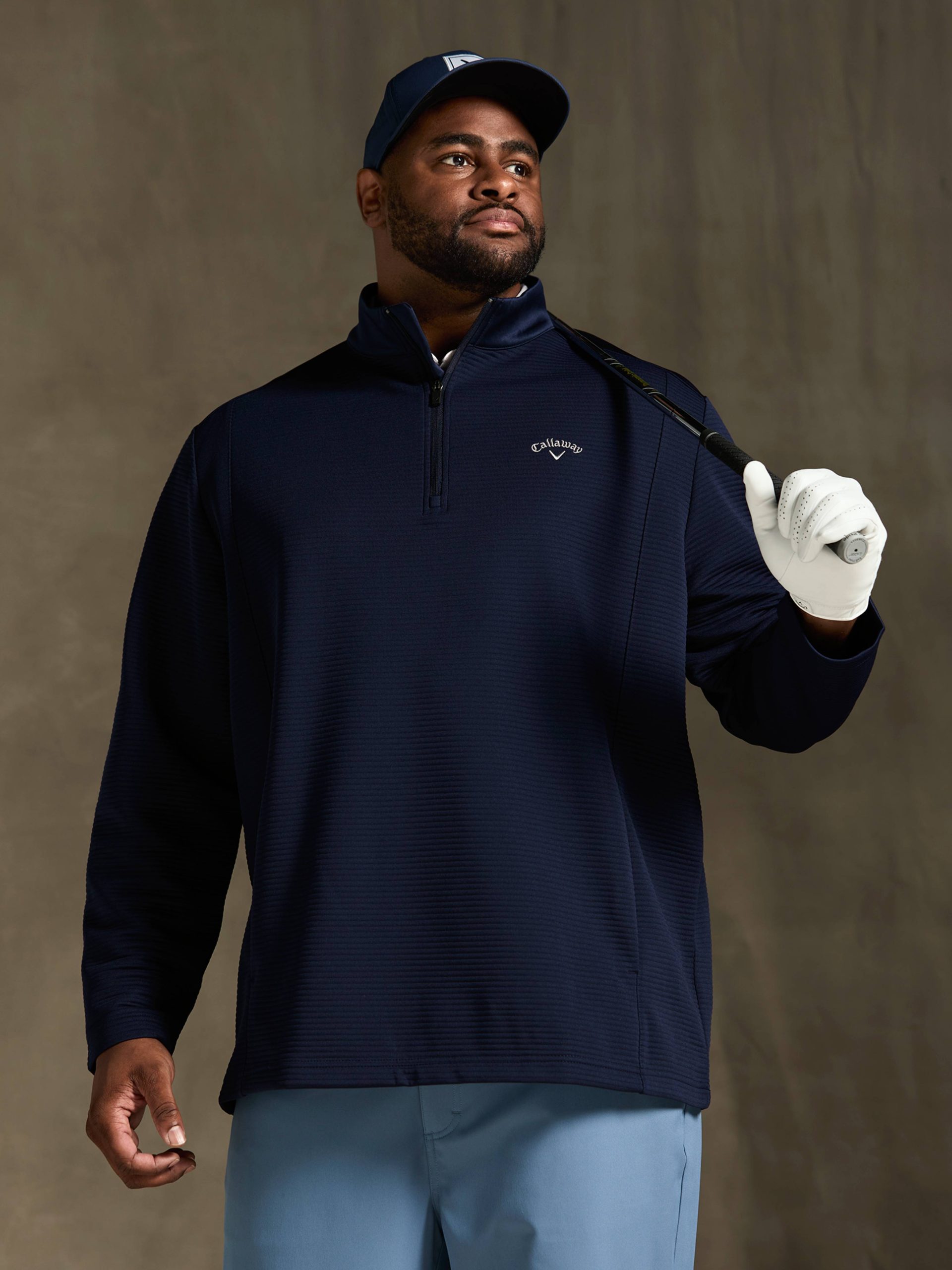 Big & Tall Ottoman Quarter Zip - Image 13