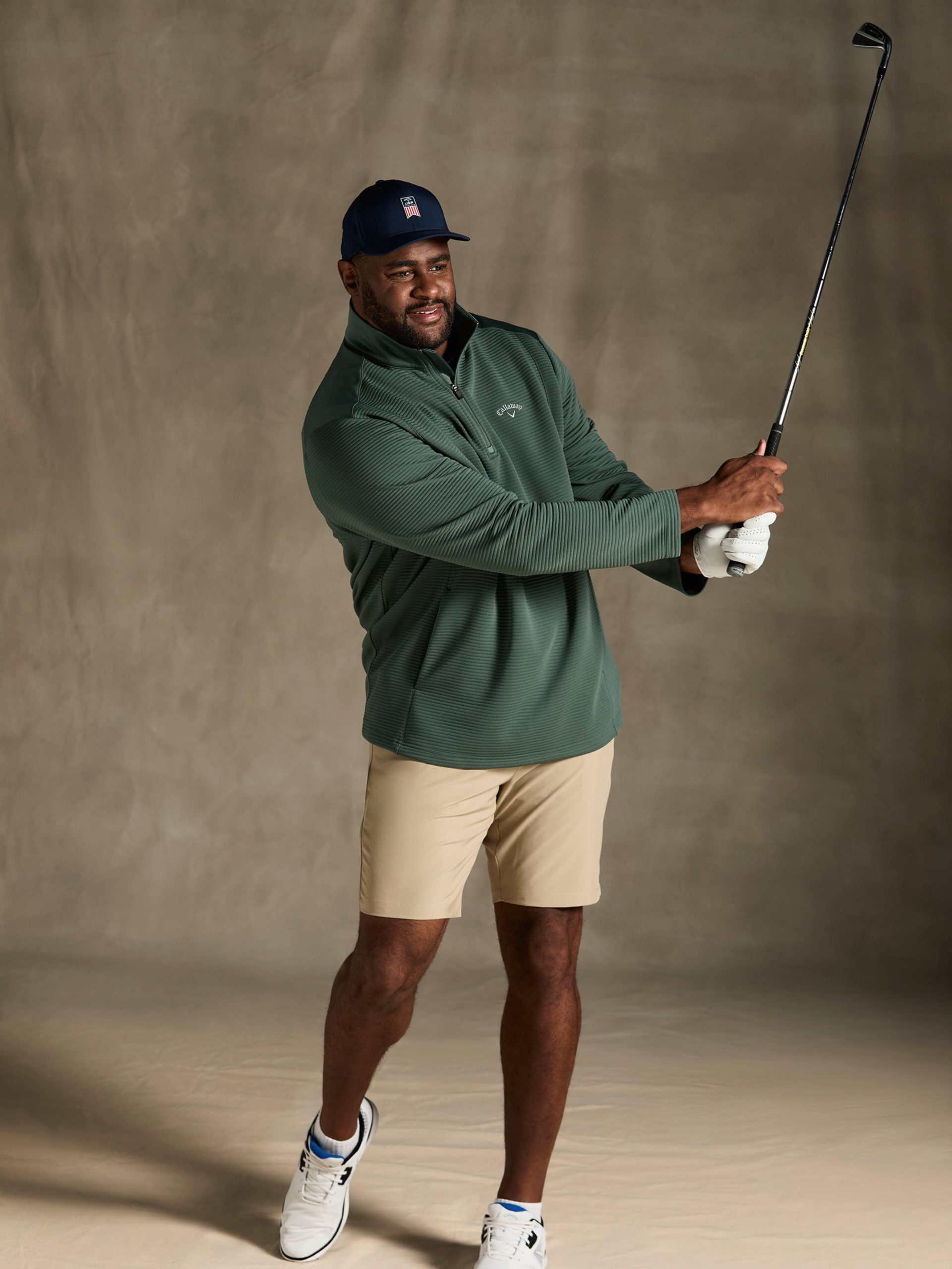 Big & Tall Ottoman Quarter Zip - Image 5