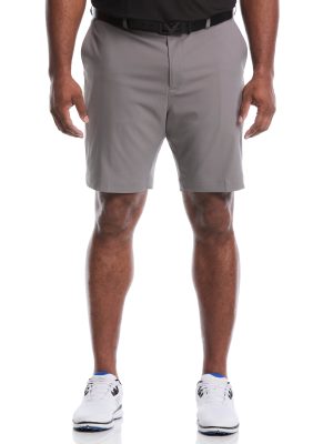 Big & Tall Stretch Solid Short with Active Waistband
