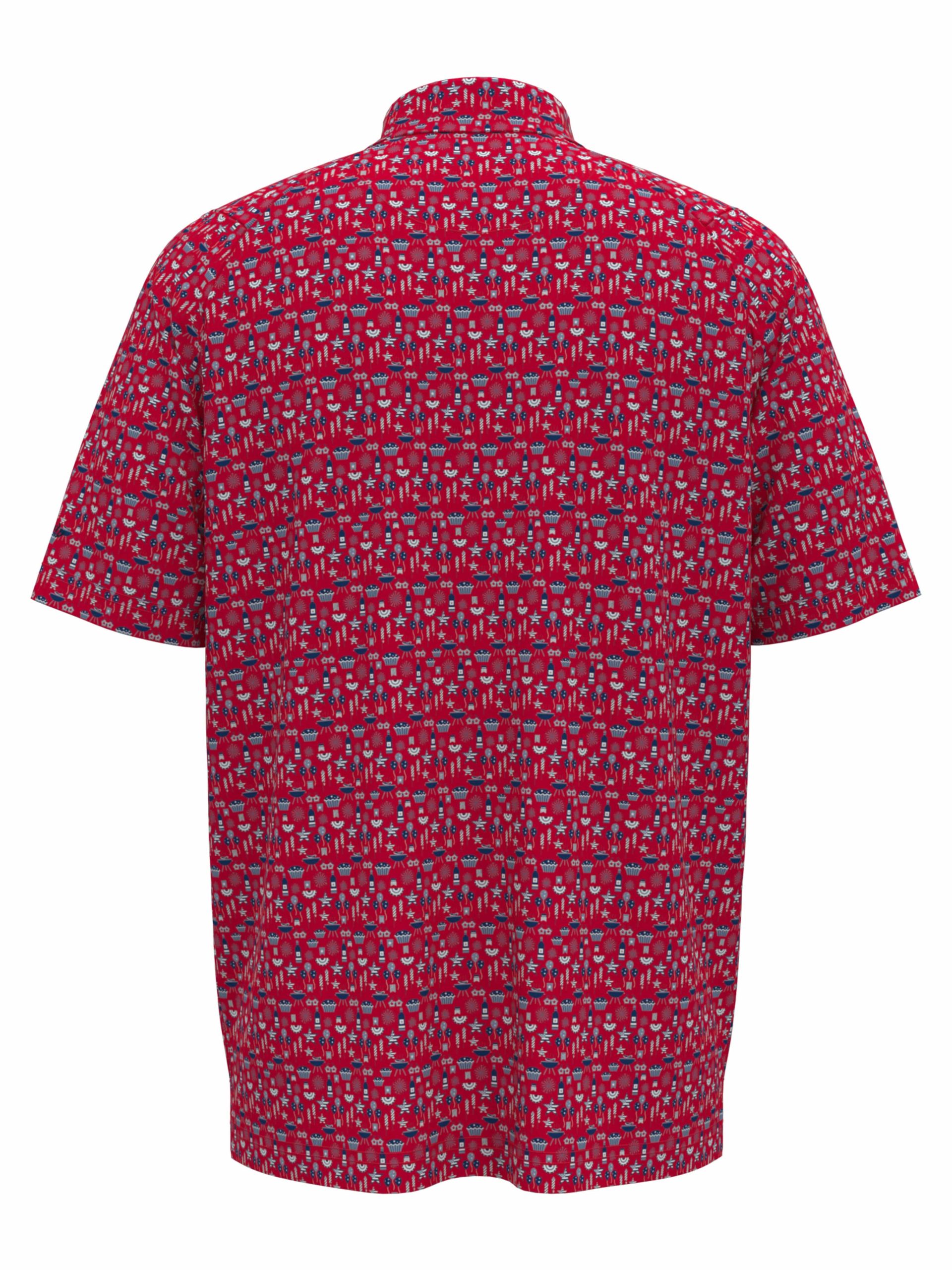 Boys Americana Print Polo - Image 2