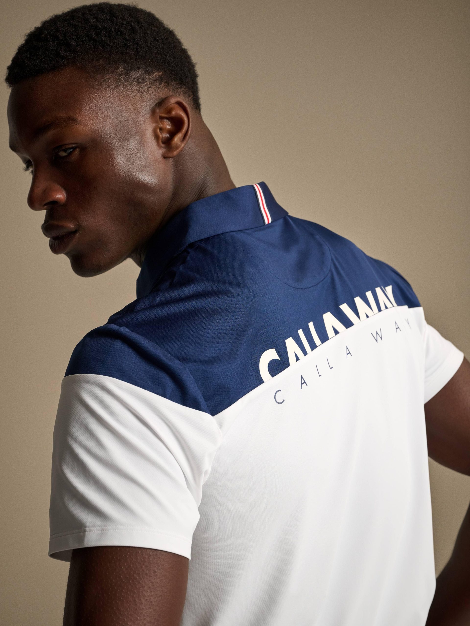 Callaway Legacy Collection? Mens Triple Track Block Golf Polo - Image 2