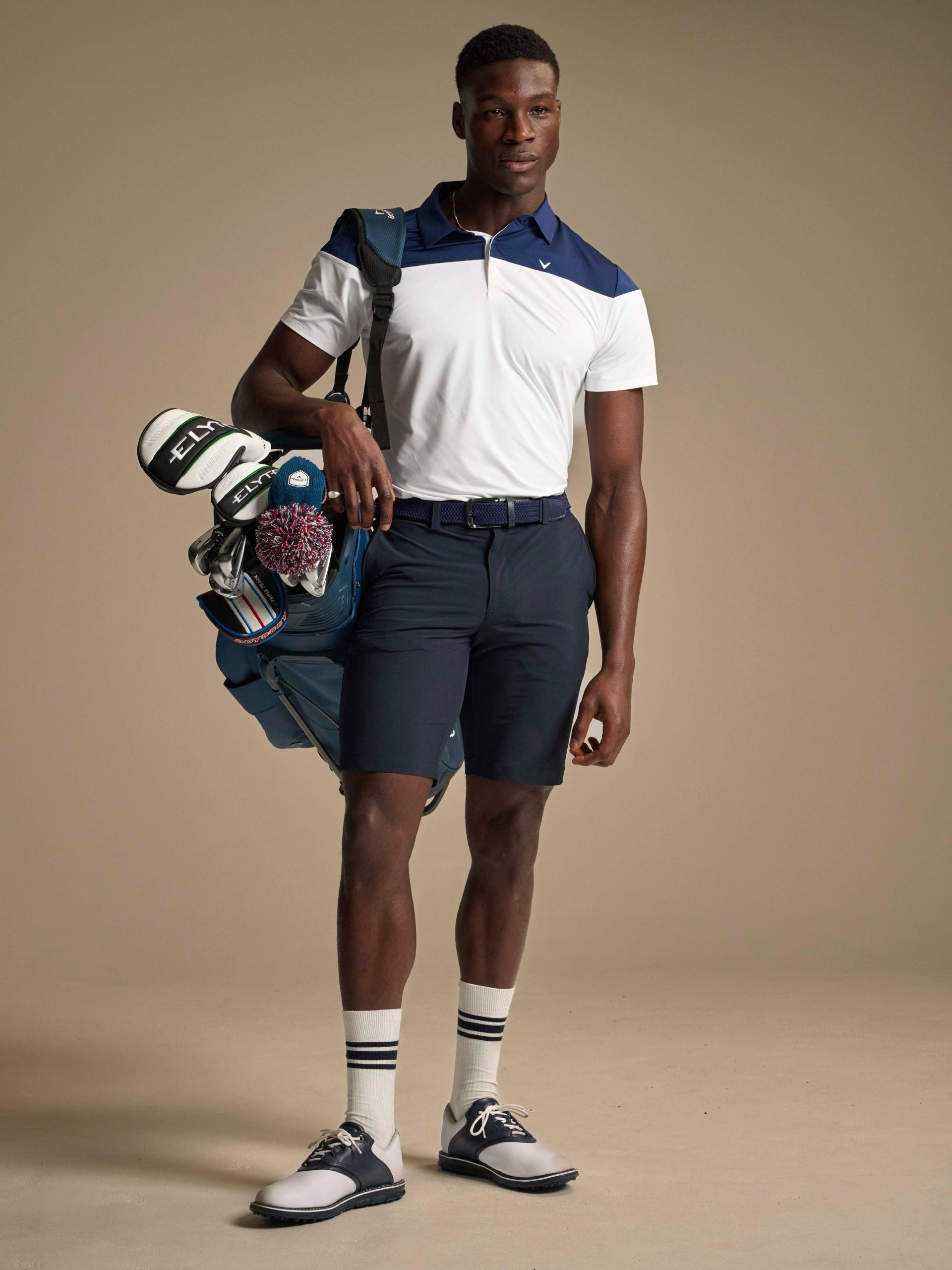 Callaway Legacy Collection? Mens Triple Track Block Golf Polo - Image 3