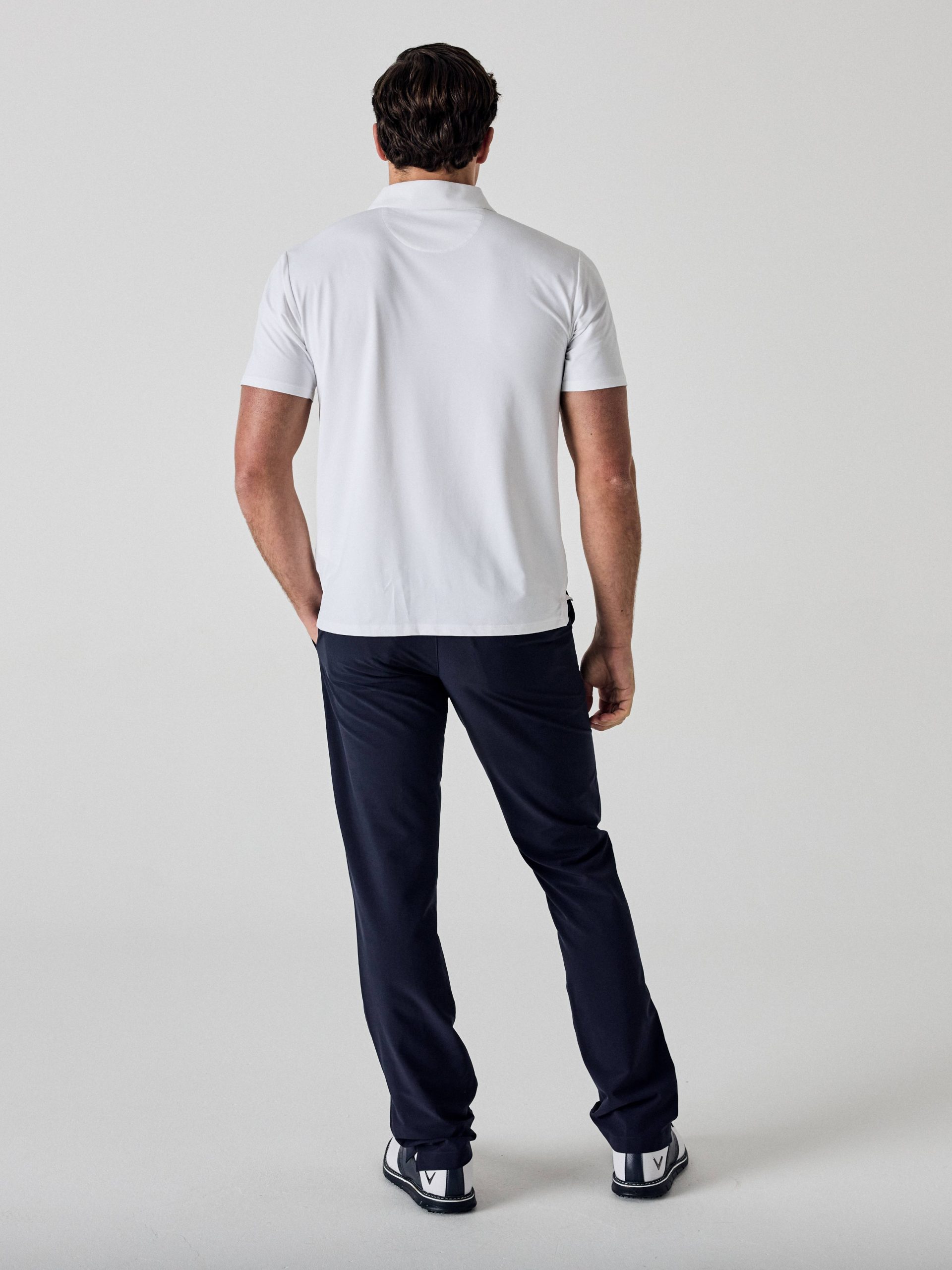 Callaway Legacy Collection? Mens Triple Track Chest Block Golf Polo - Image 2