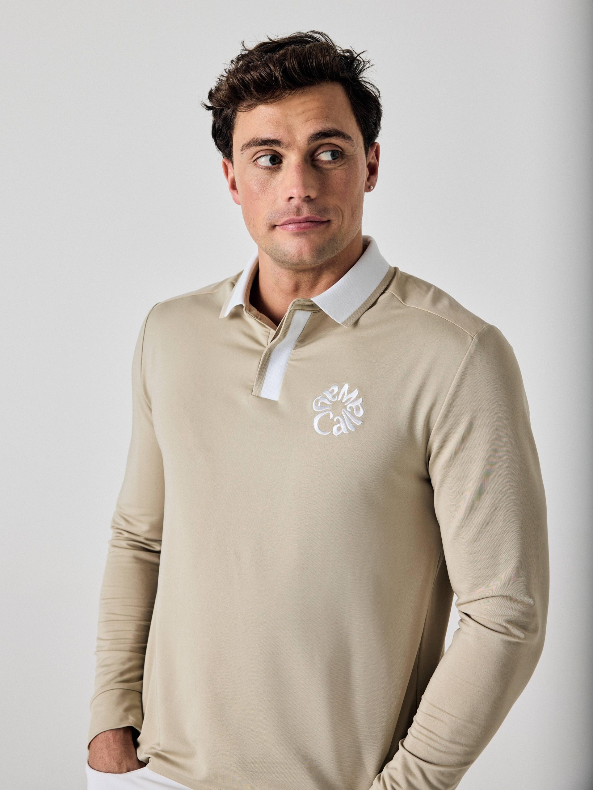 Callaway Legacy Collection? Mens Block Mixed Media Golf Polo - Image 6