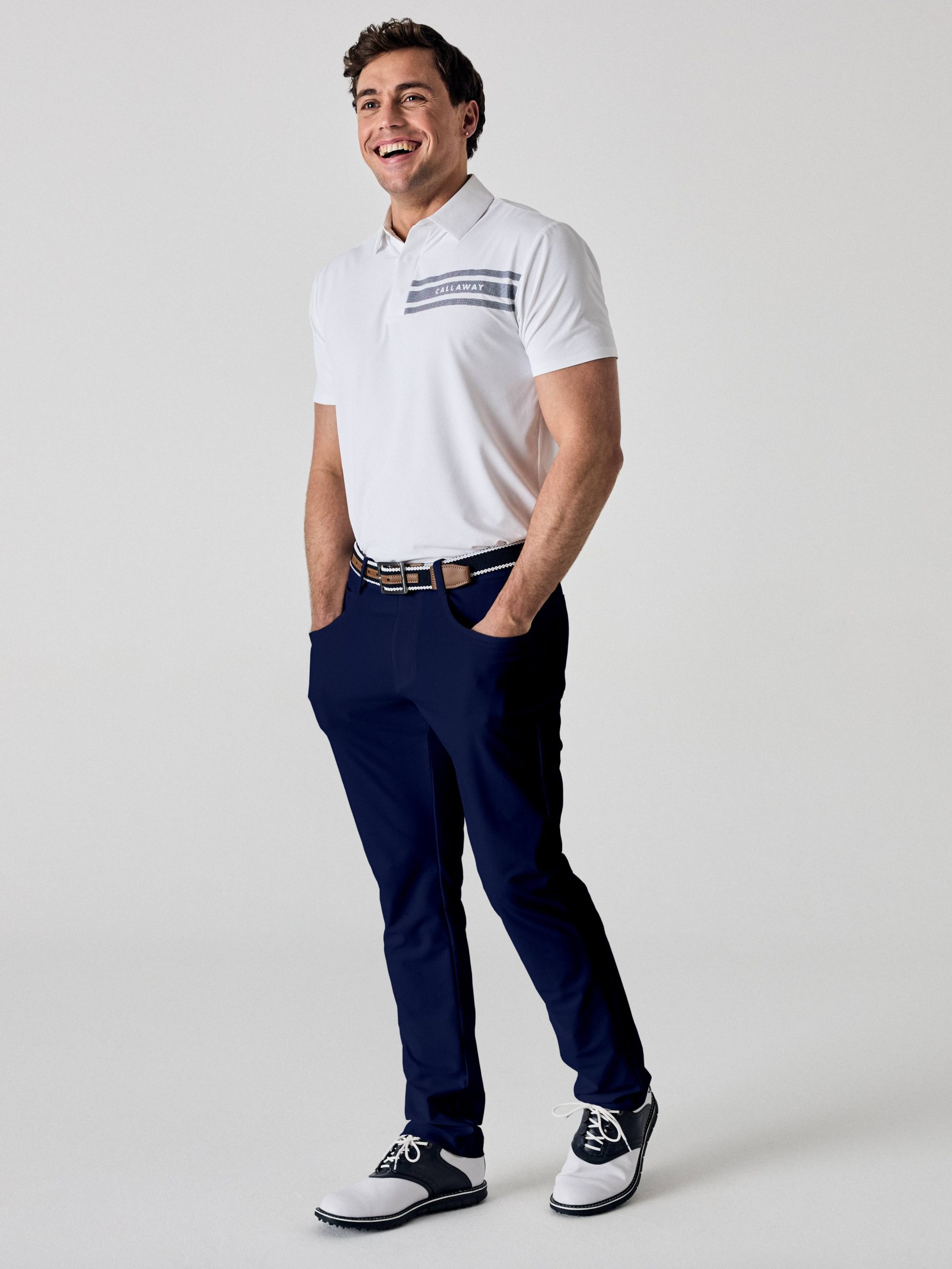 Callaway Legacy Collection??Mens Pull-On Flat Front Golf Pant - Image 4