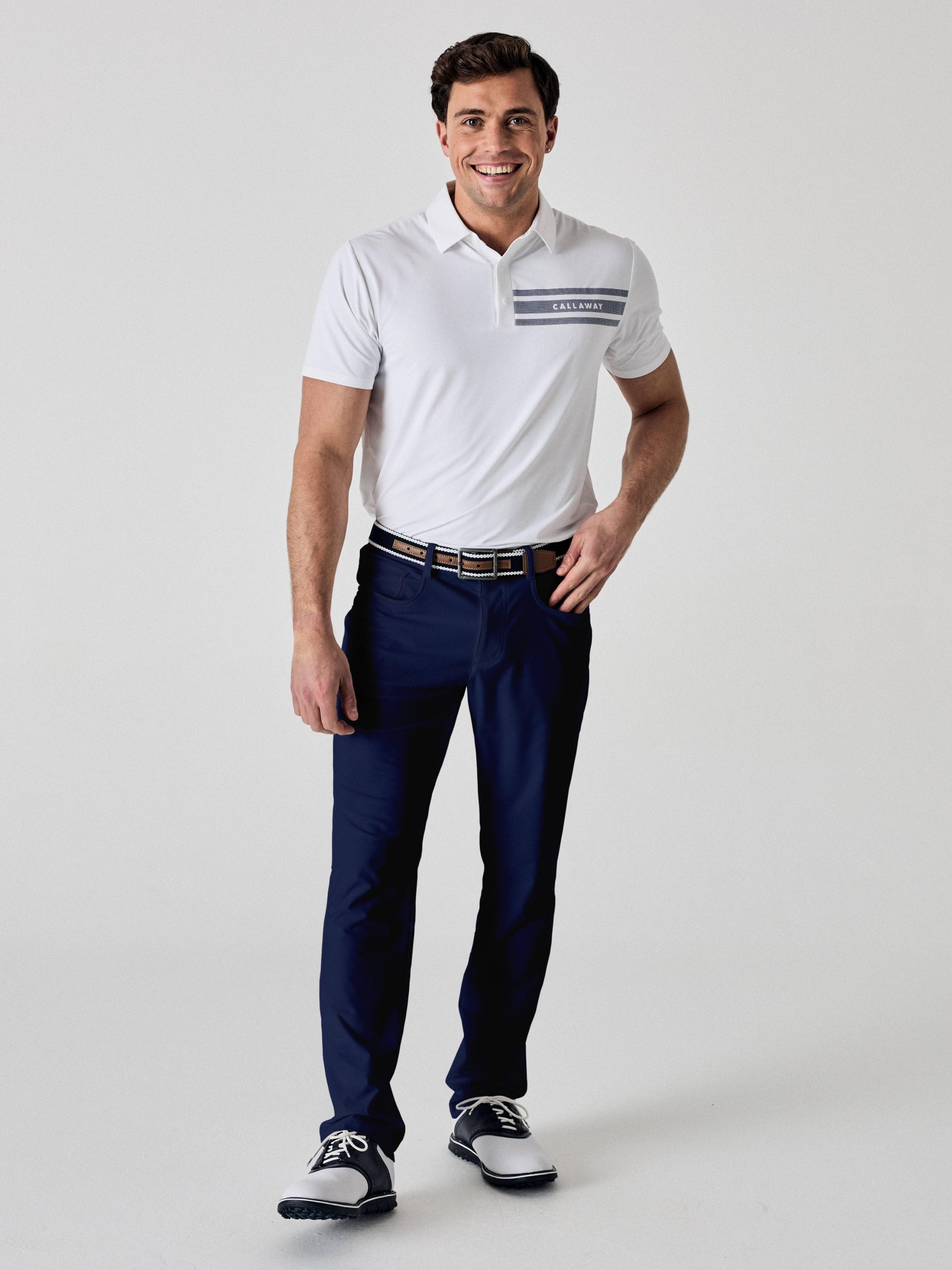 Callaway Legacy Collection??Mens Pull-On Flat Front Golf Pant