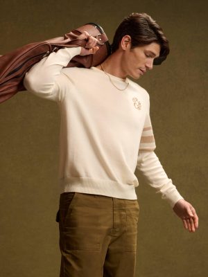 Callaway Legacy Collection? Mens Triple Track Crew Neck Golf Sweater