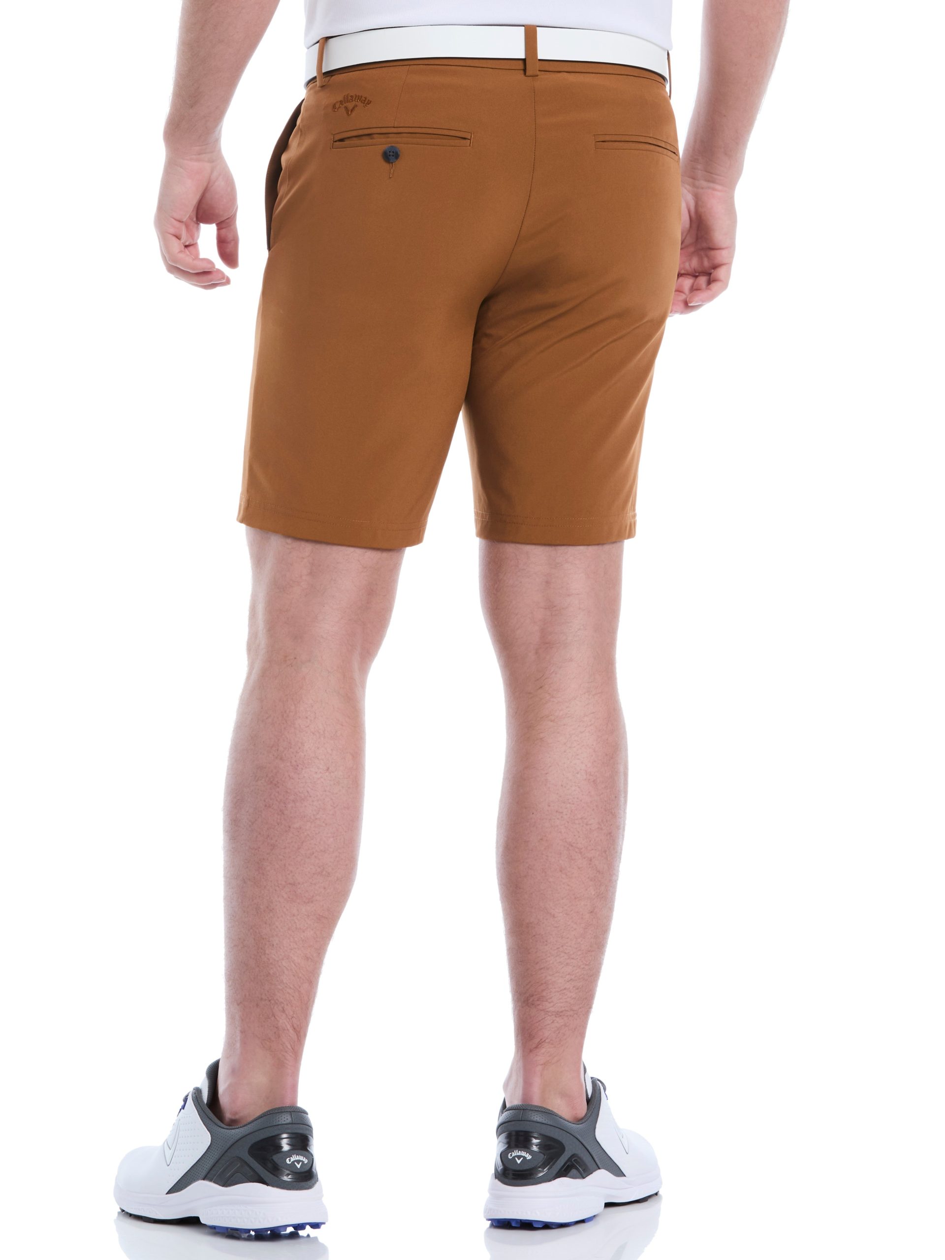Mens 9 Flat Front Solid Golf Short - Image 10