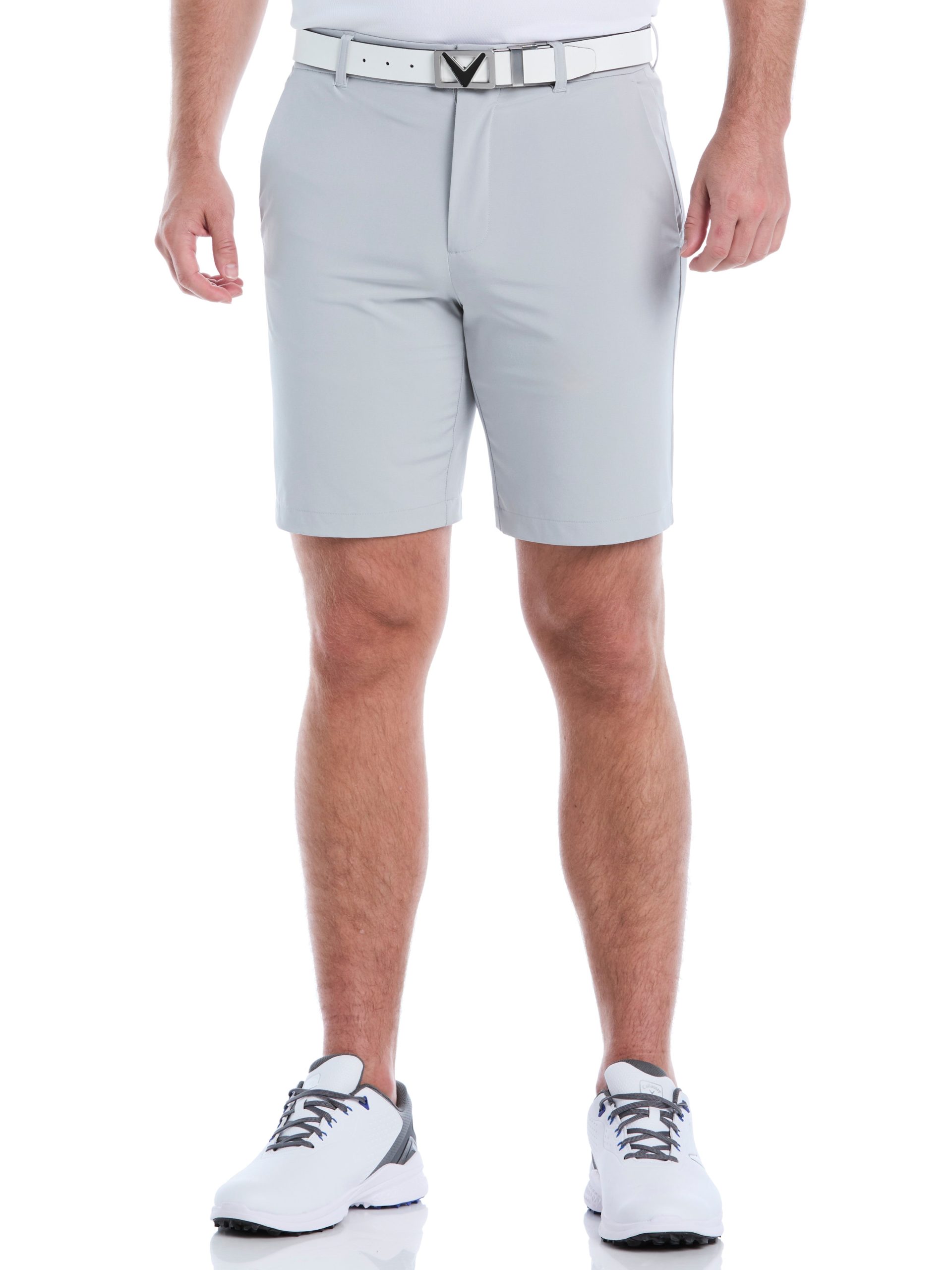 Mens 9 Flat Front Solid Golf Short - Image 13