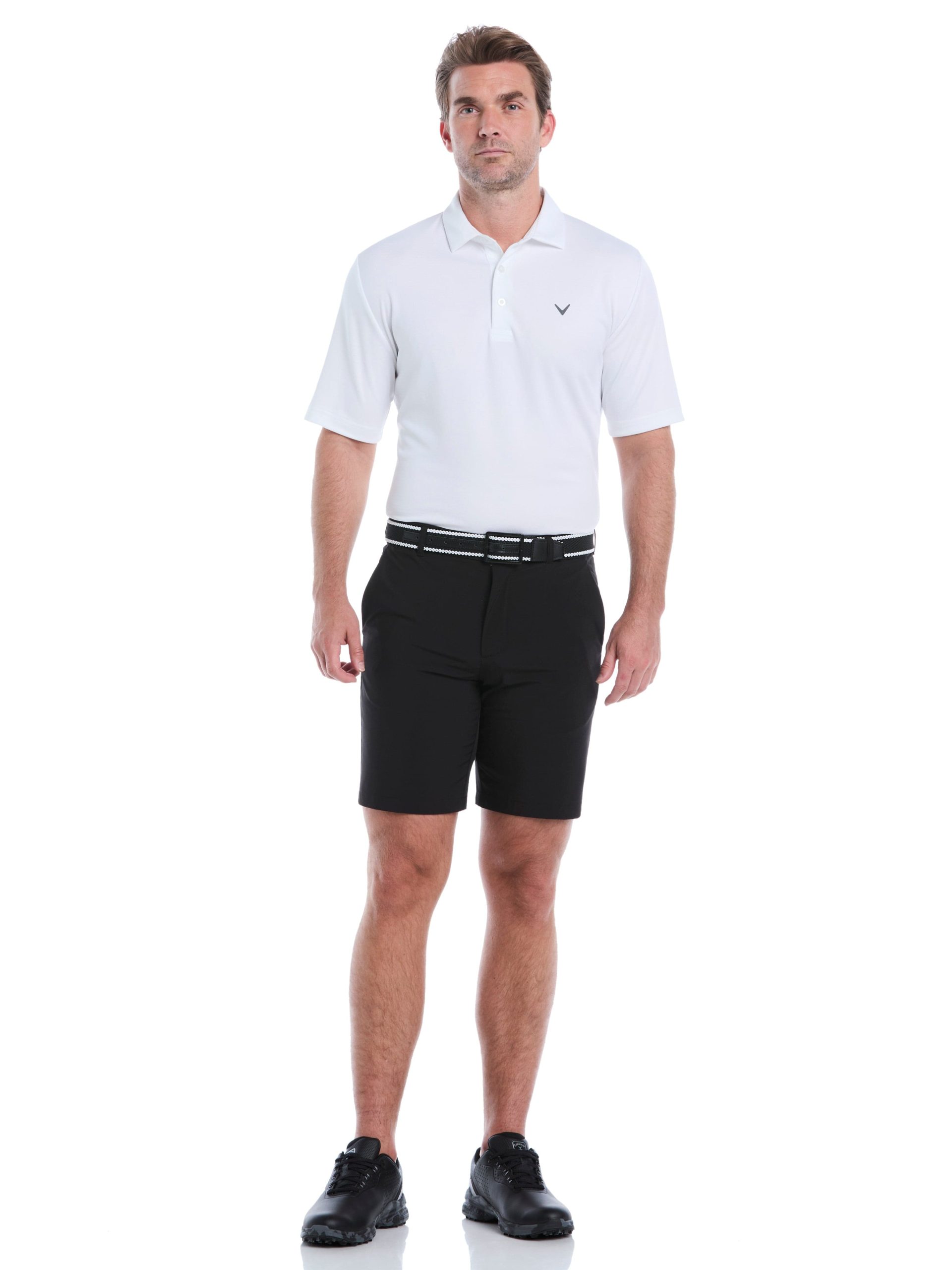 Mens 9 Flat Front Solid Golf Short - Image 24