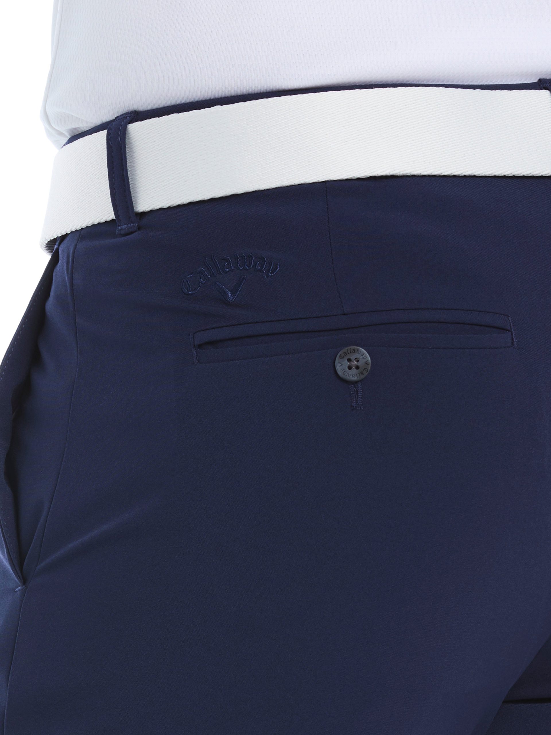 Mens 9 Flat Front Solid Golf Short - Image 3