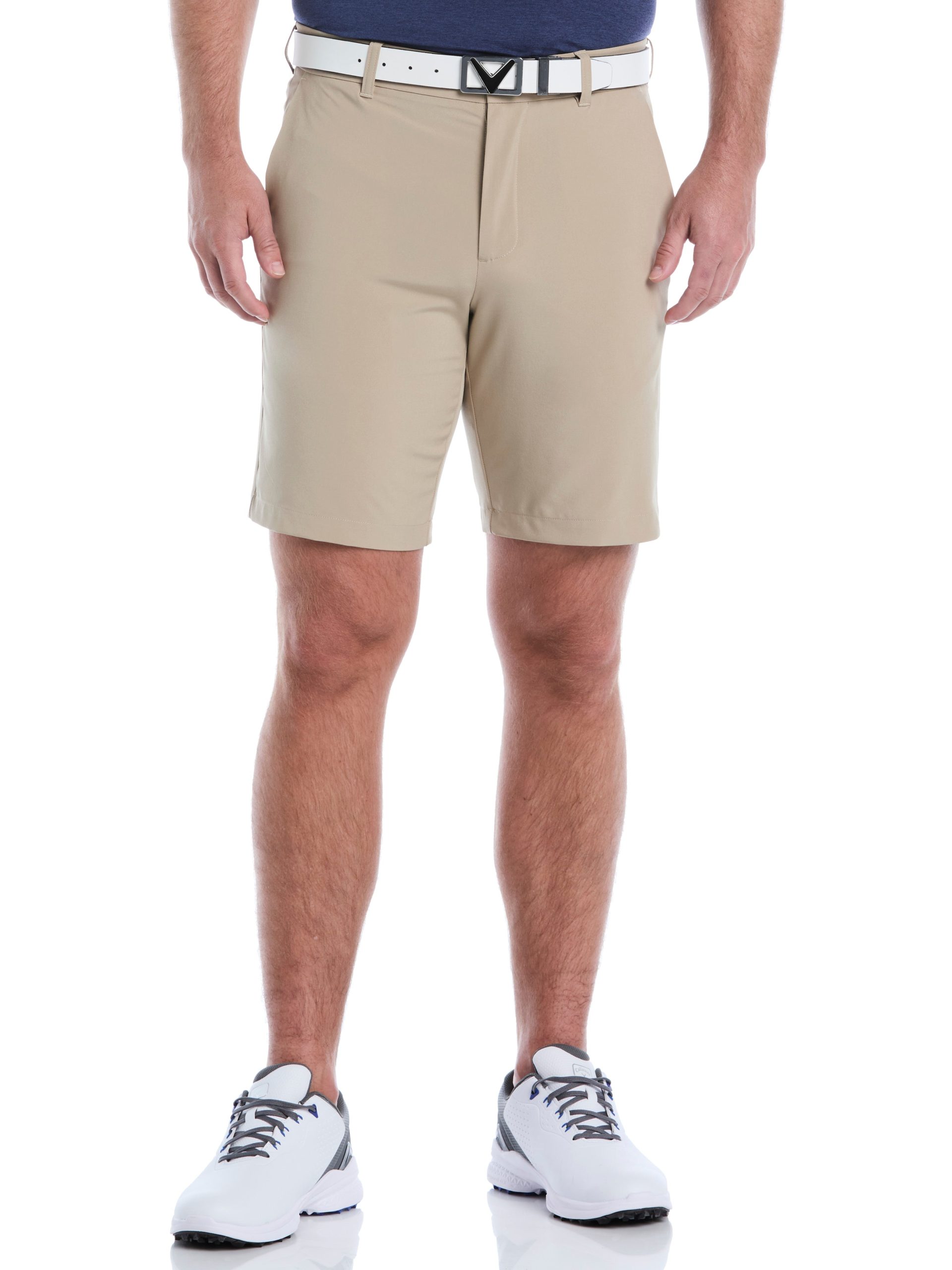 Mens 9 Flat Front Solid Golf Short - Image 5