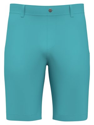 Mens 9 Flat Front Solid Golf Shorts