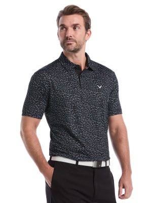 Mens Confetti Chevron All Over Polo