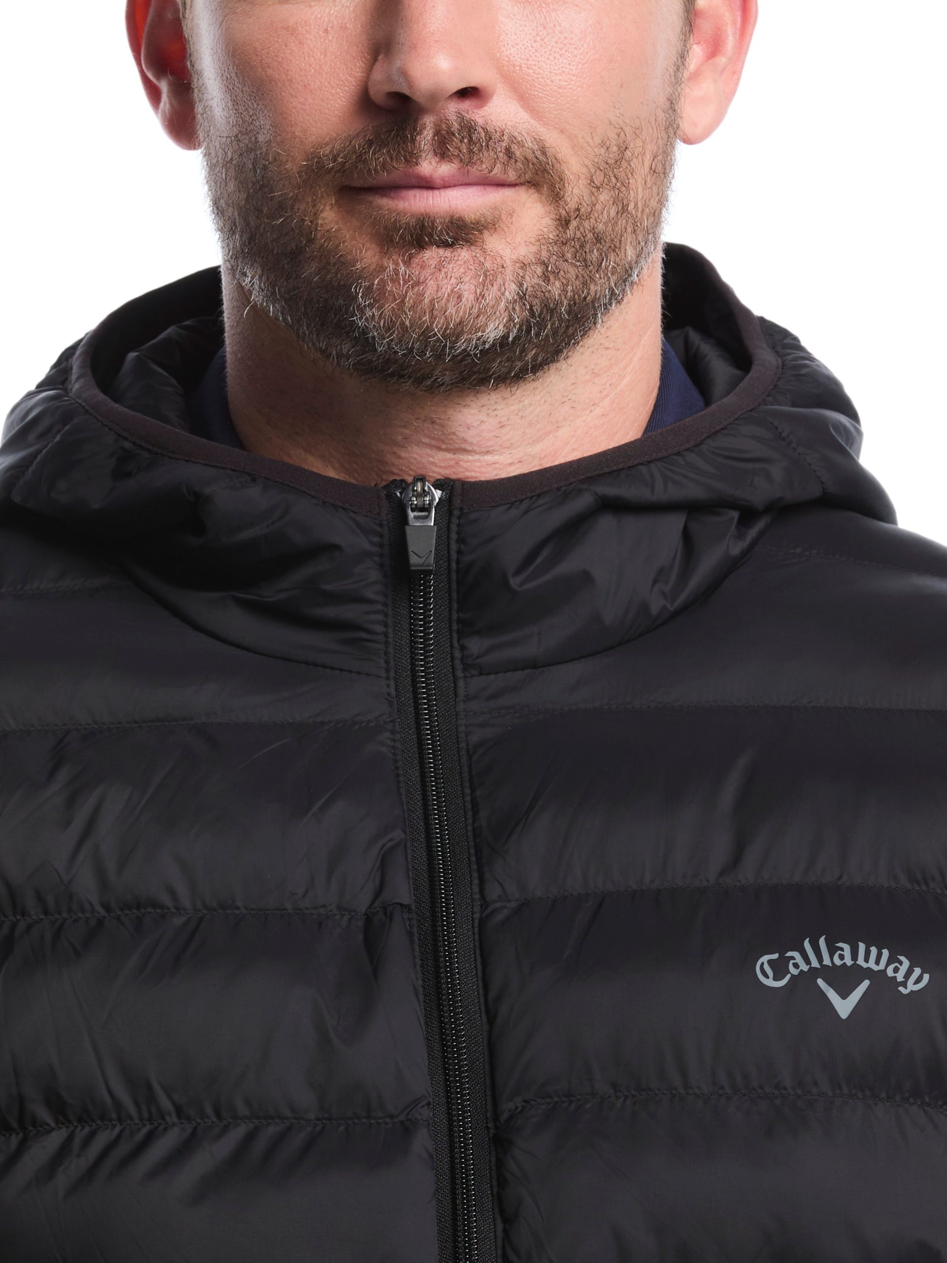 Mens Faux Down Puffer Jacket - Image 11