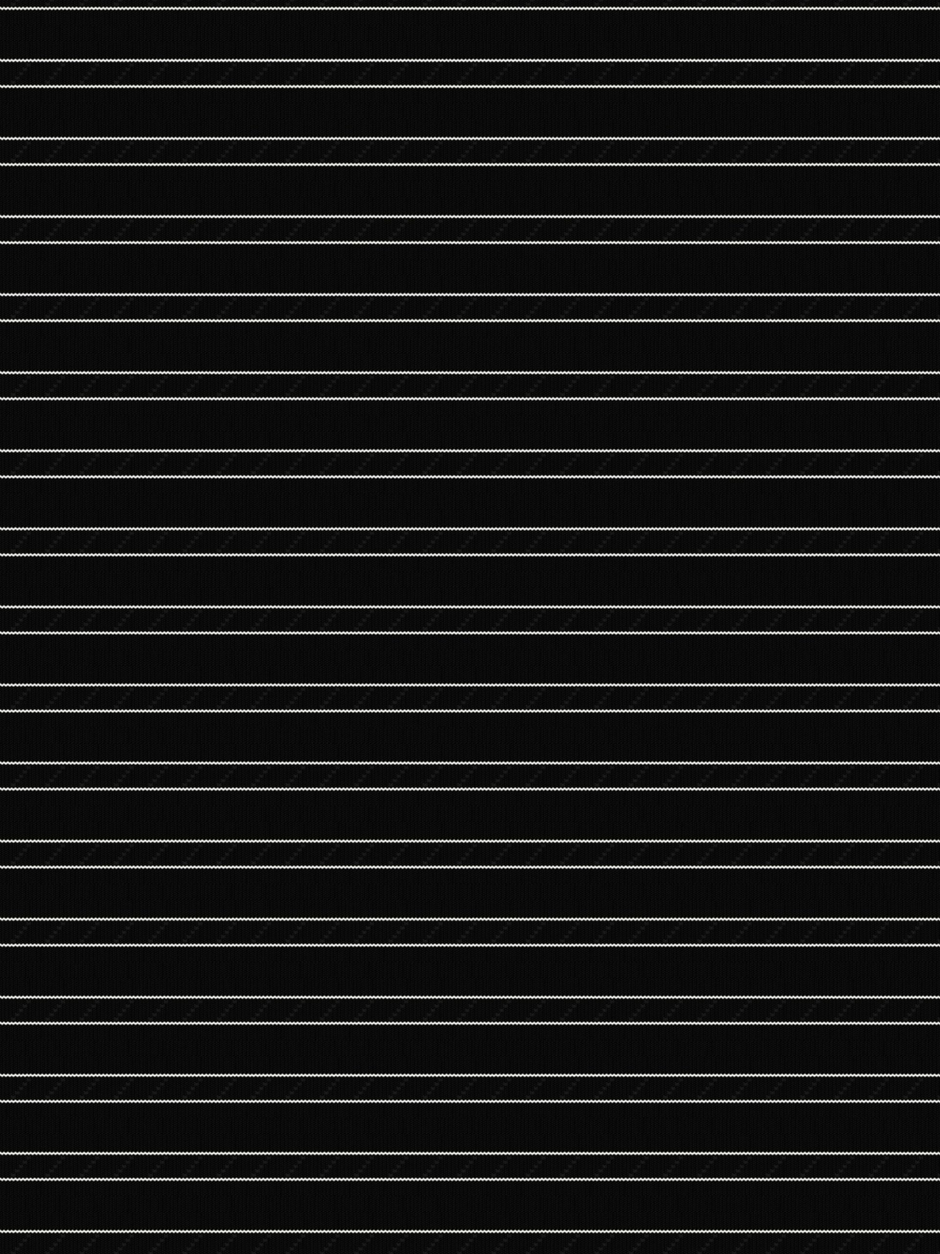 Mens Fine Line Ventilated Stripe Polo Shirt - Image 3