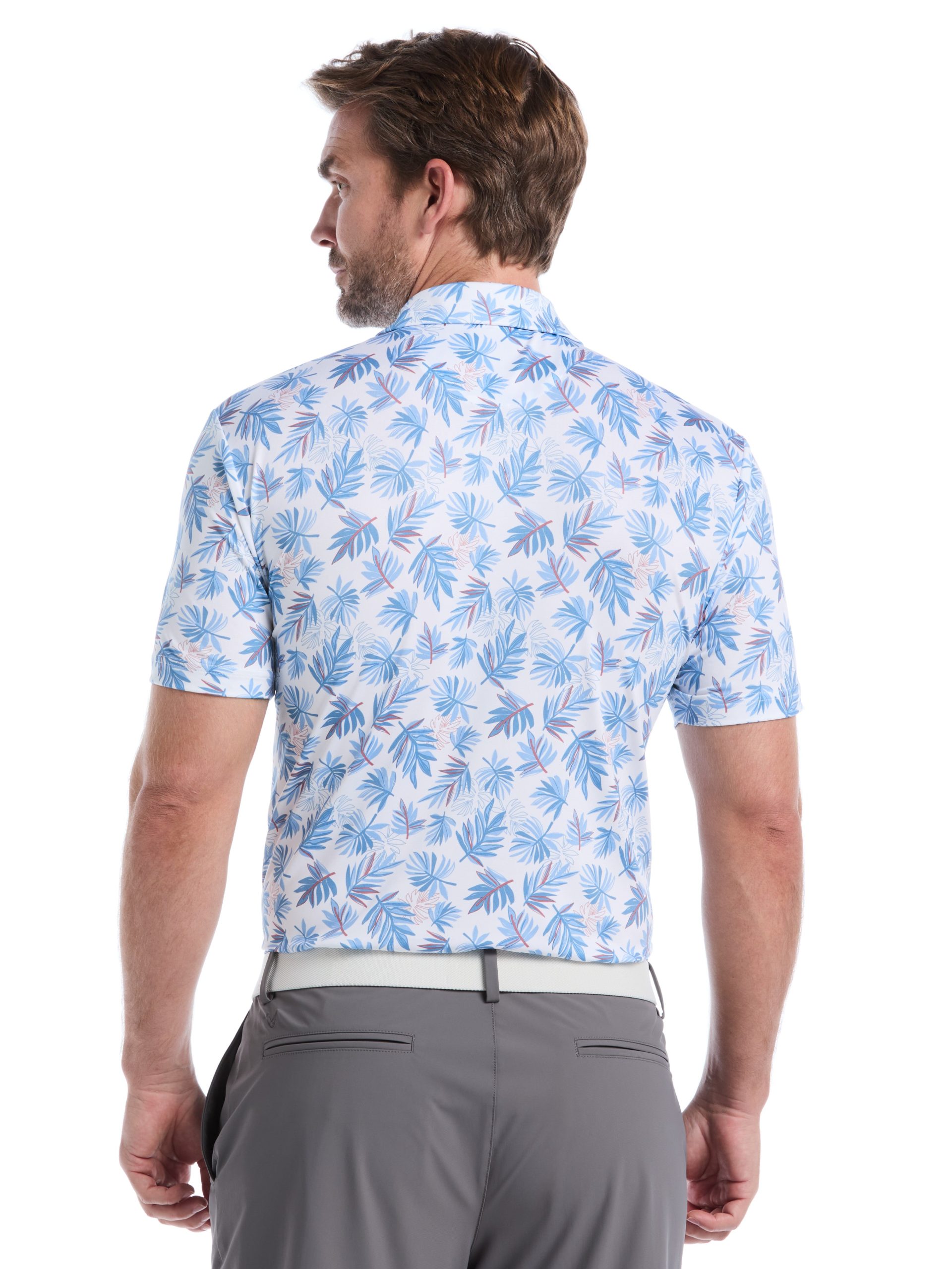 Mens Floral Polo - Image 10