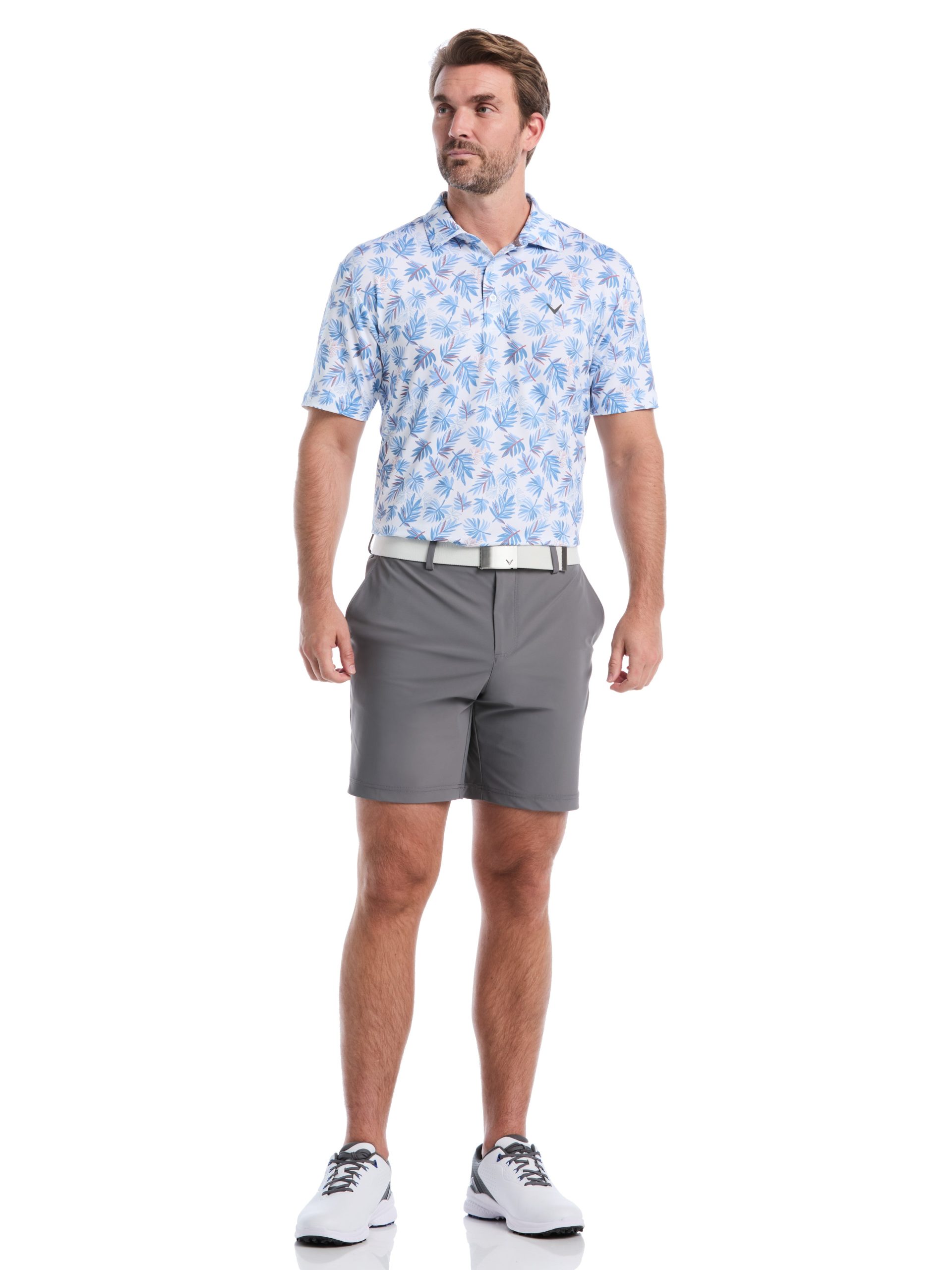 Mens Floral Polo - Image 12