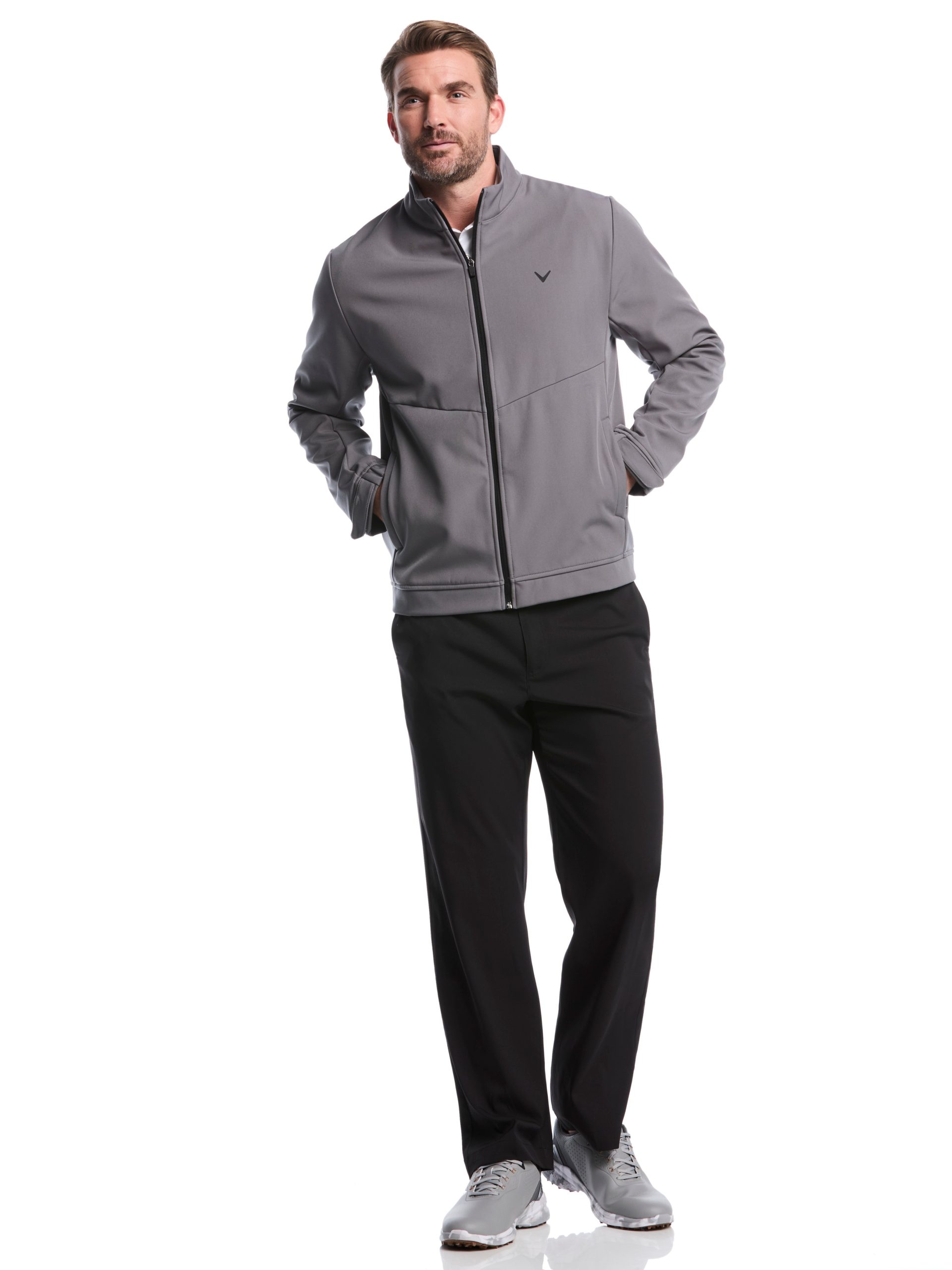 Mens Full Zip Golf Jacket - Image 4