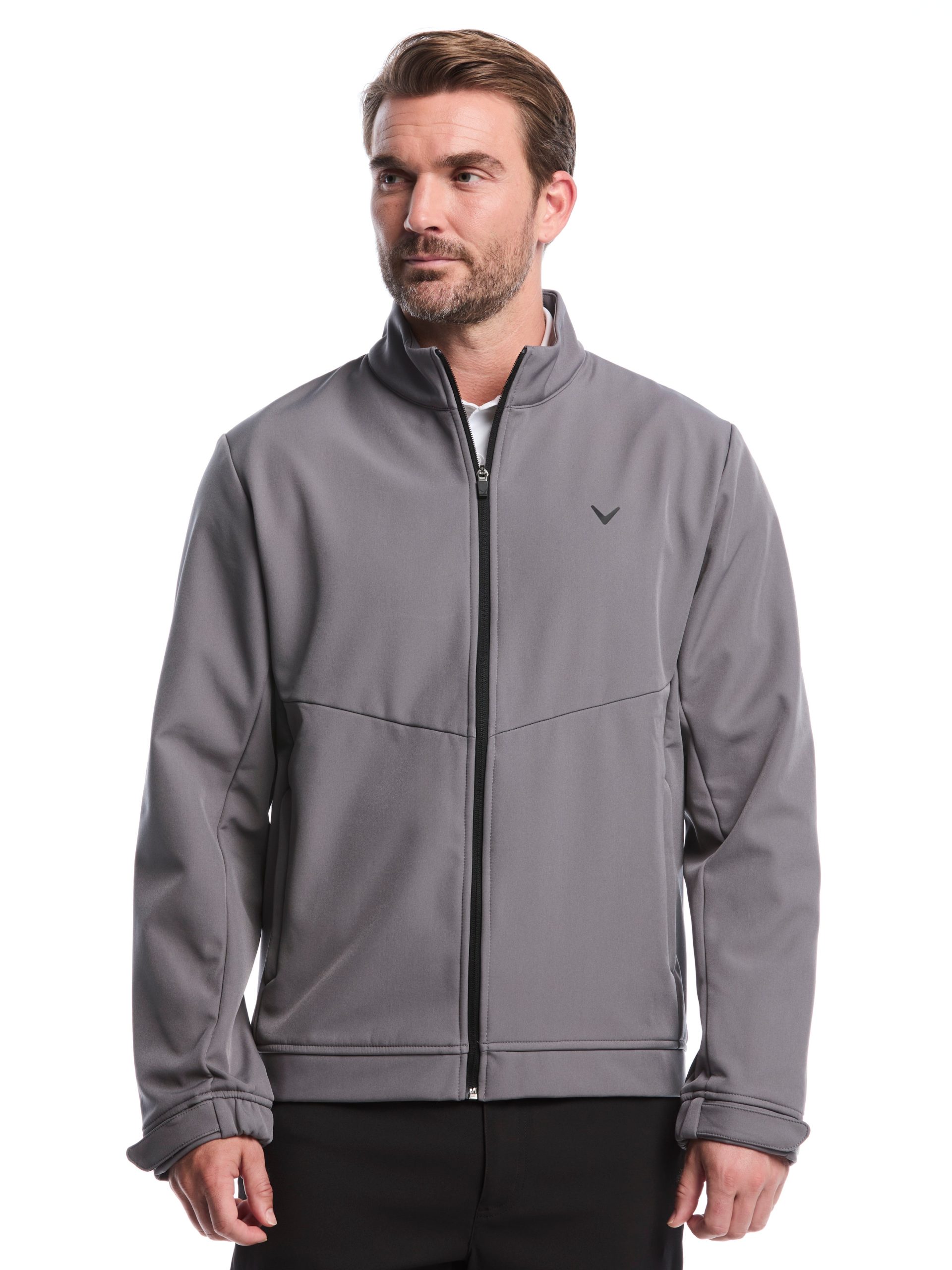 Mens Full Zip Golf Jacket