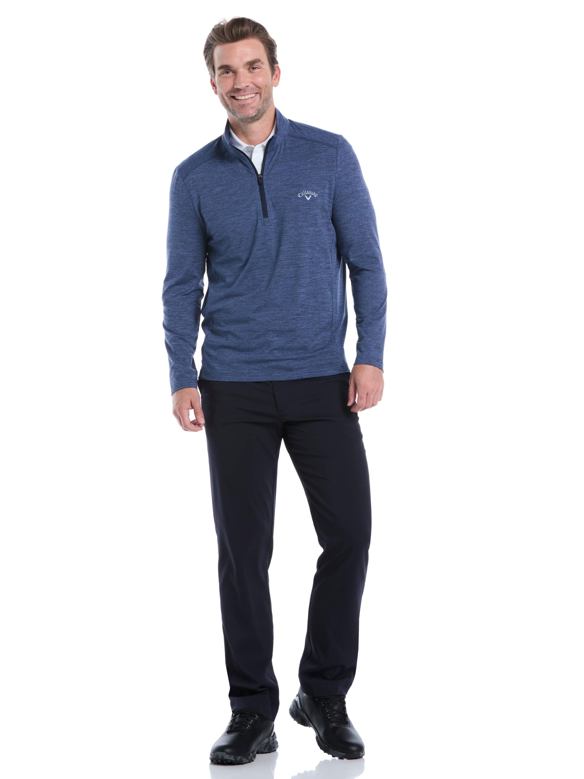 Mens Lightweight Quarter Zip Golf Pullover - Image 24