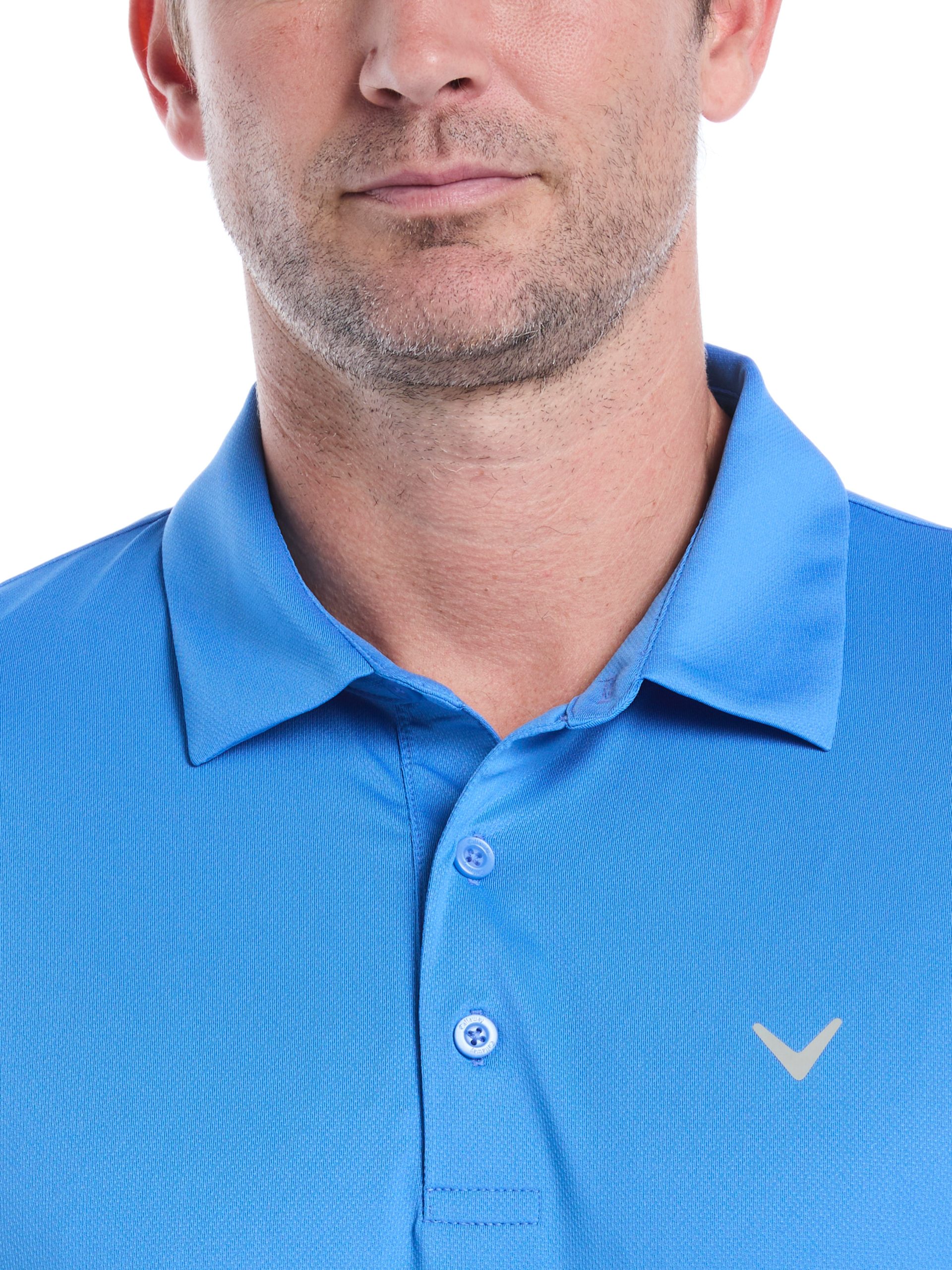 Mens Micro Hex Golf Polo Shirt - Image 19