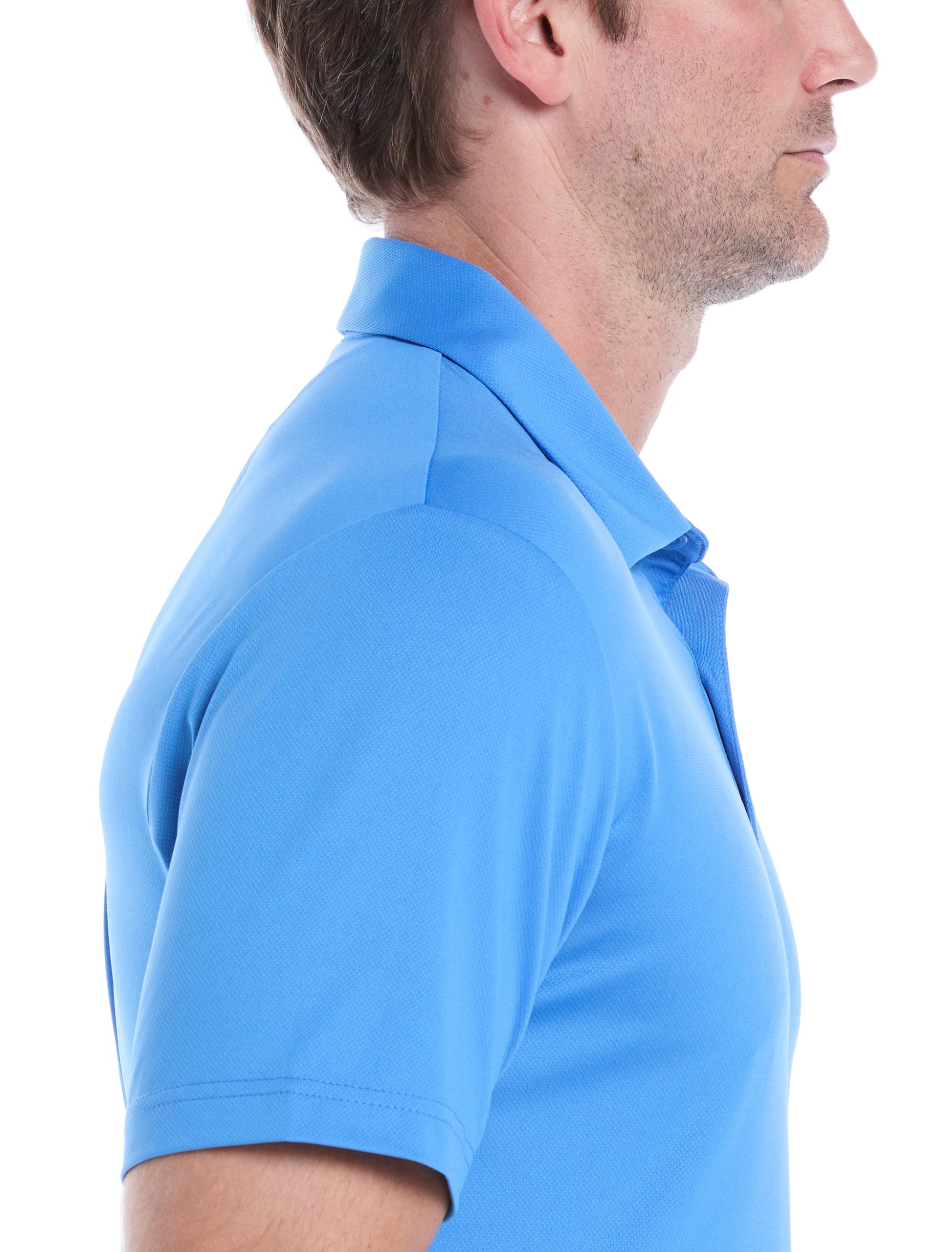 Mens Micro Hex Golf Polo Shirt - Image 20