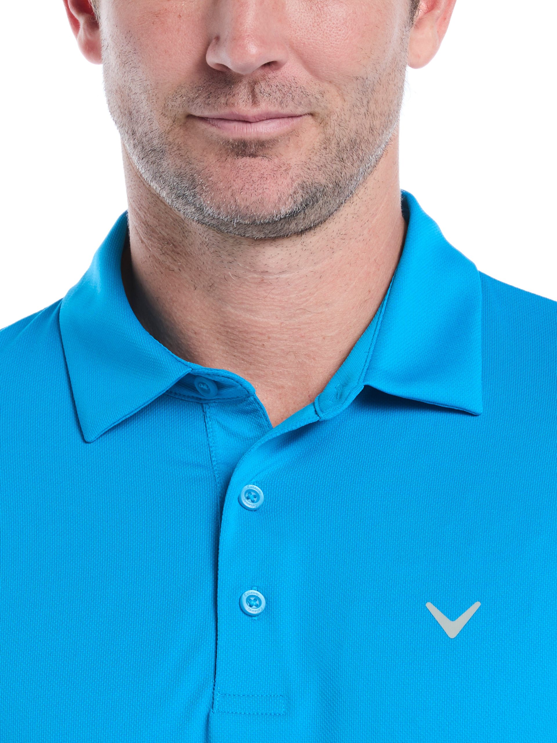 Mens Micro Hex Golf Polo Shirt - Image 24