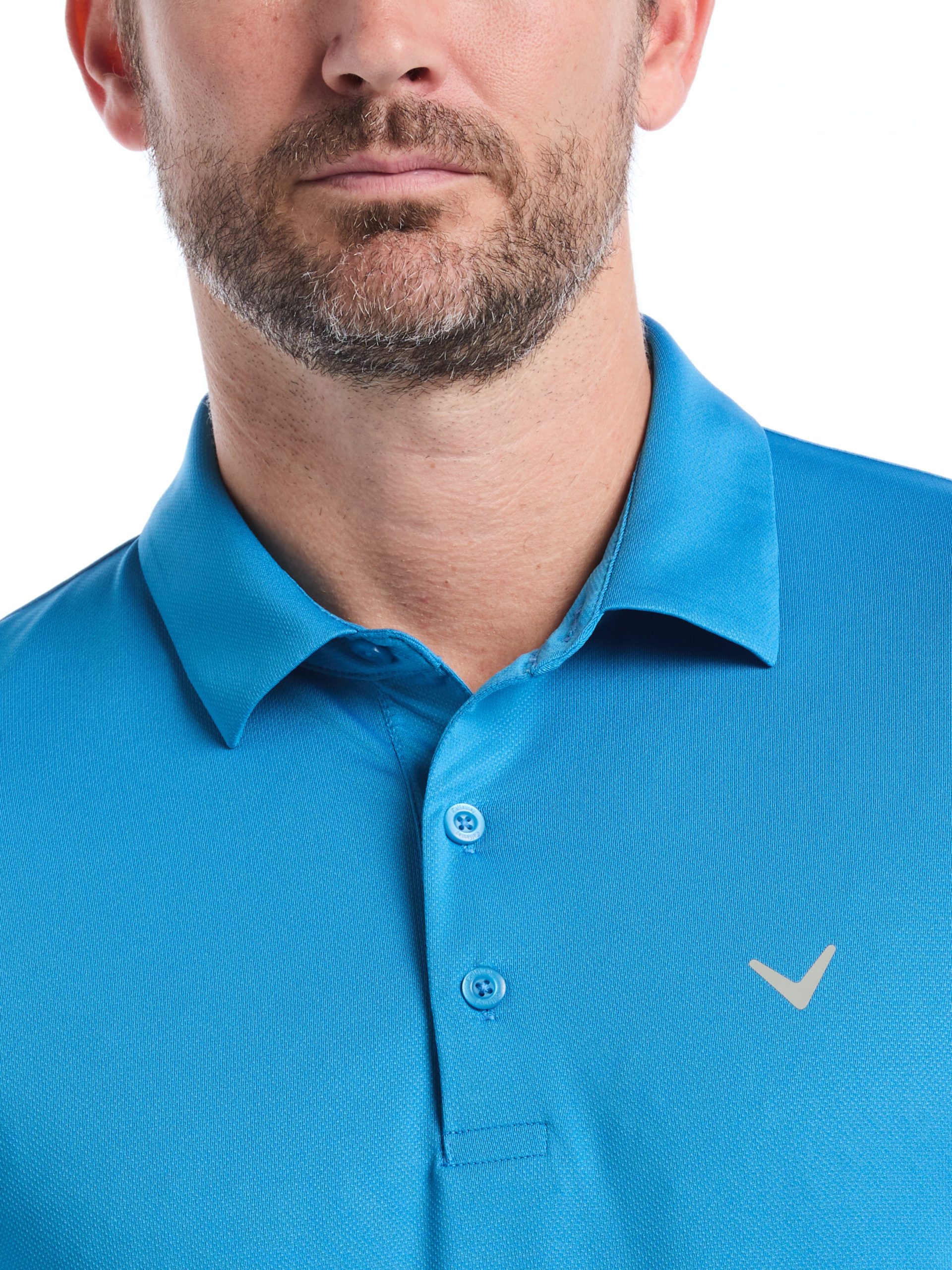 Mens Micro Hex Golf Polo Shirt - Image 28