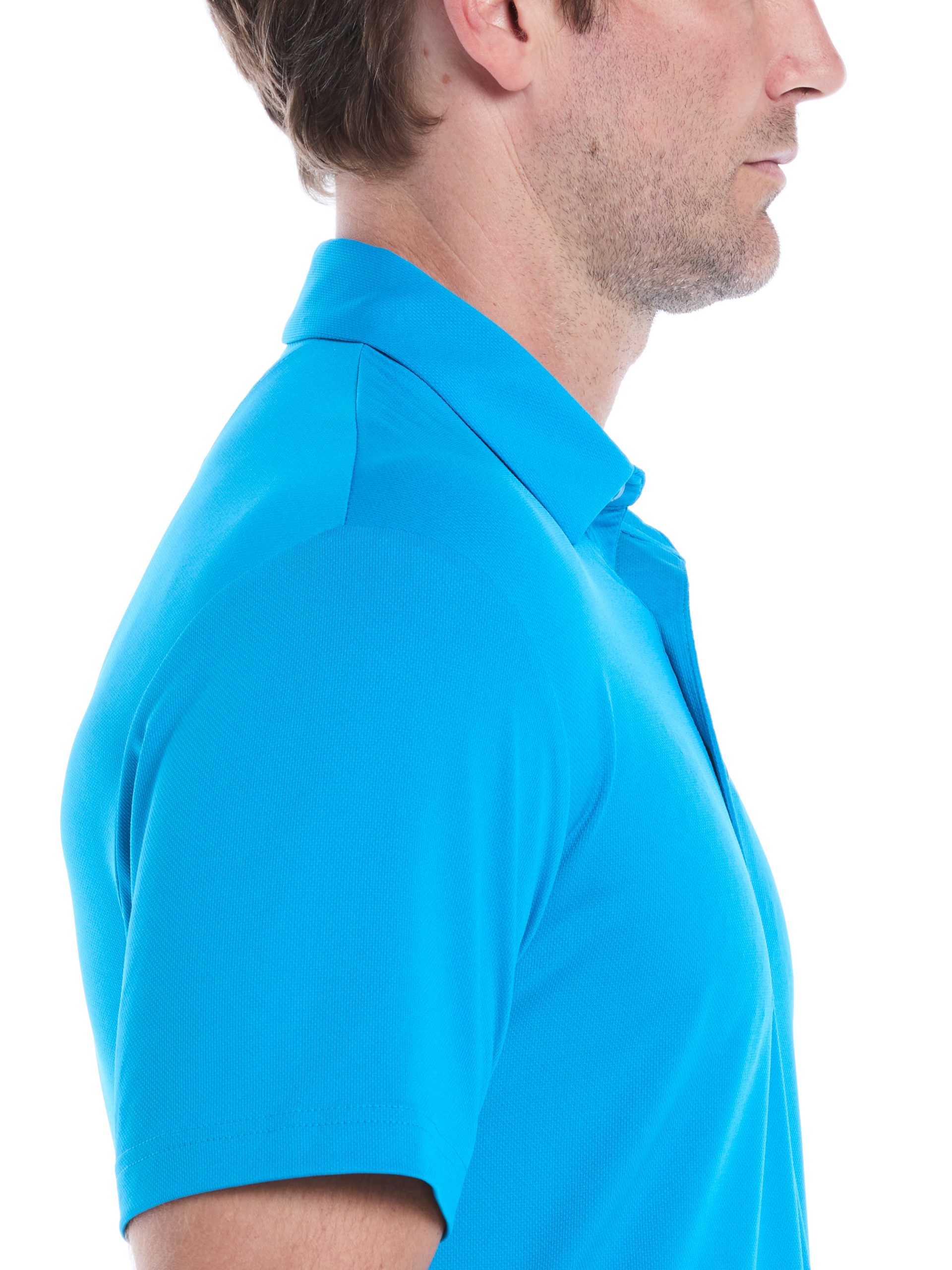 Mens Micro Hex Golf Polo Shirt - Image 29