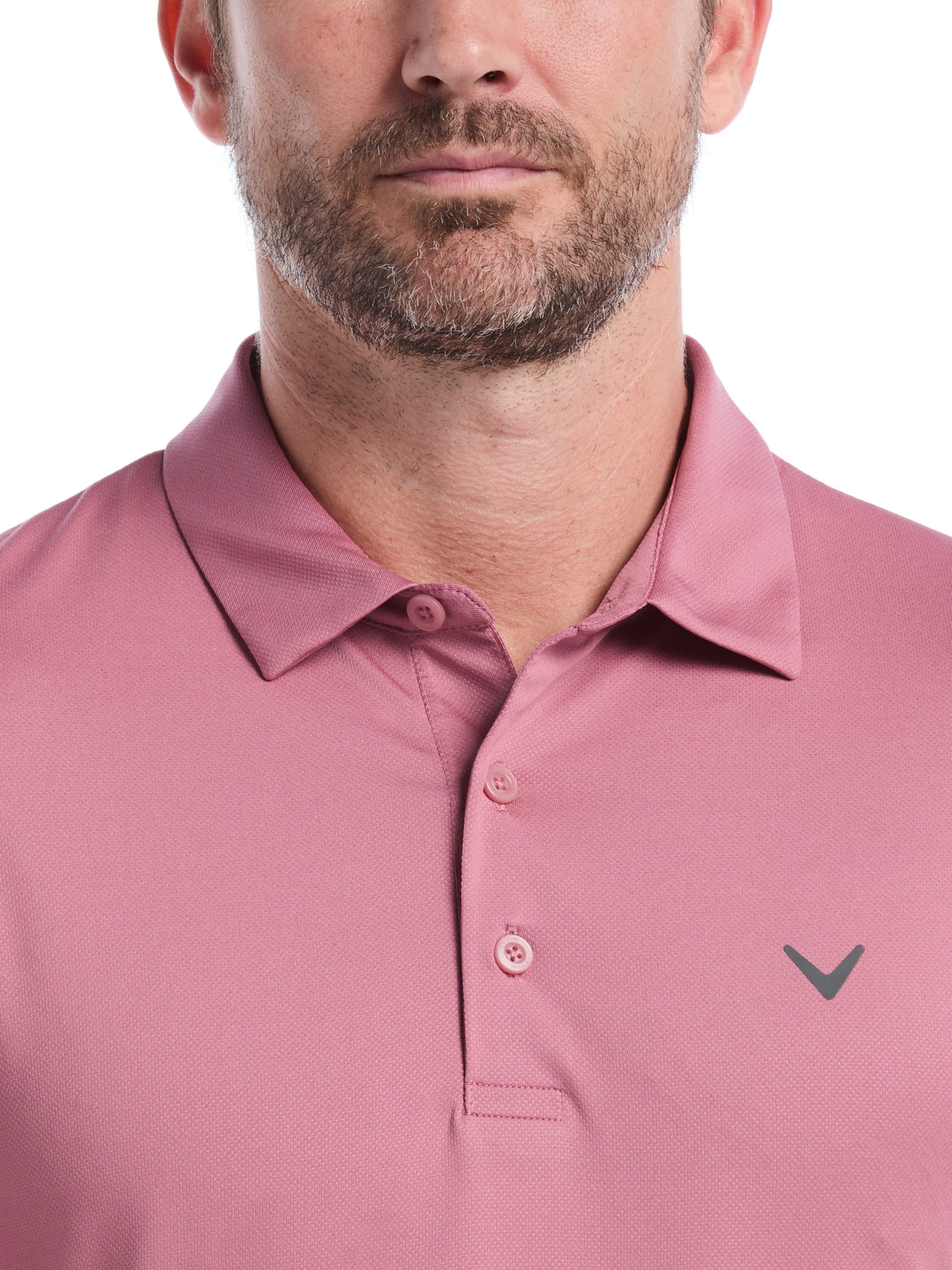 Mens Micro Hex Golf Polo Shirt - Image 43