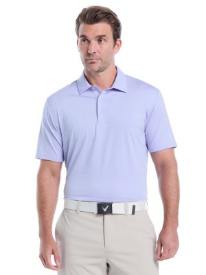 Mens Premium Heather Soft Touch Golf Polo