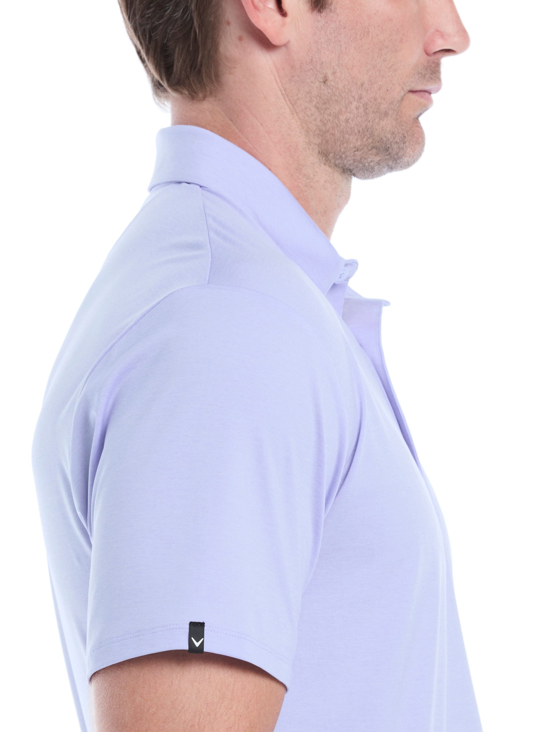 Mens Premium Heather Soft Touch Golf Polo - Image 3