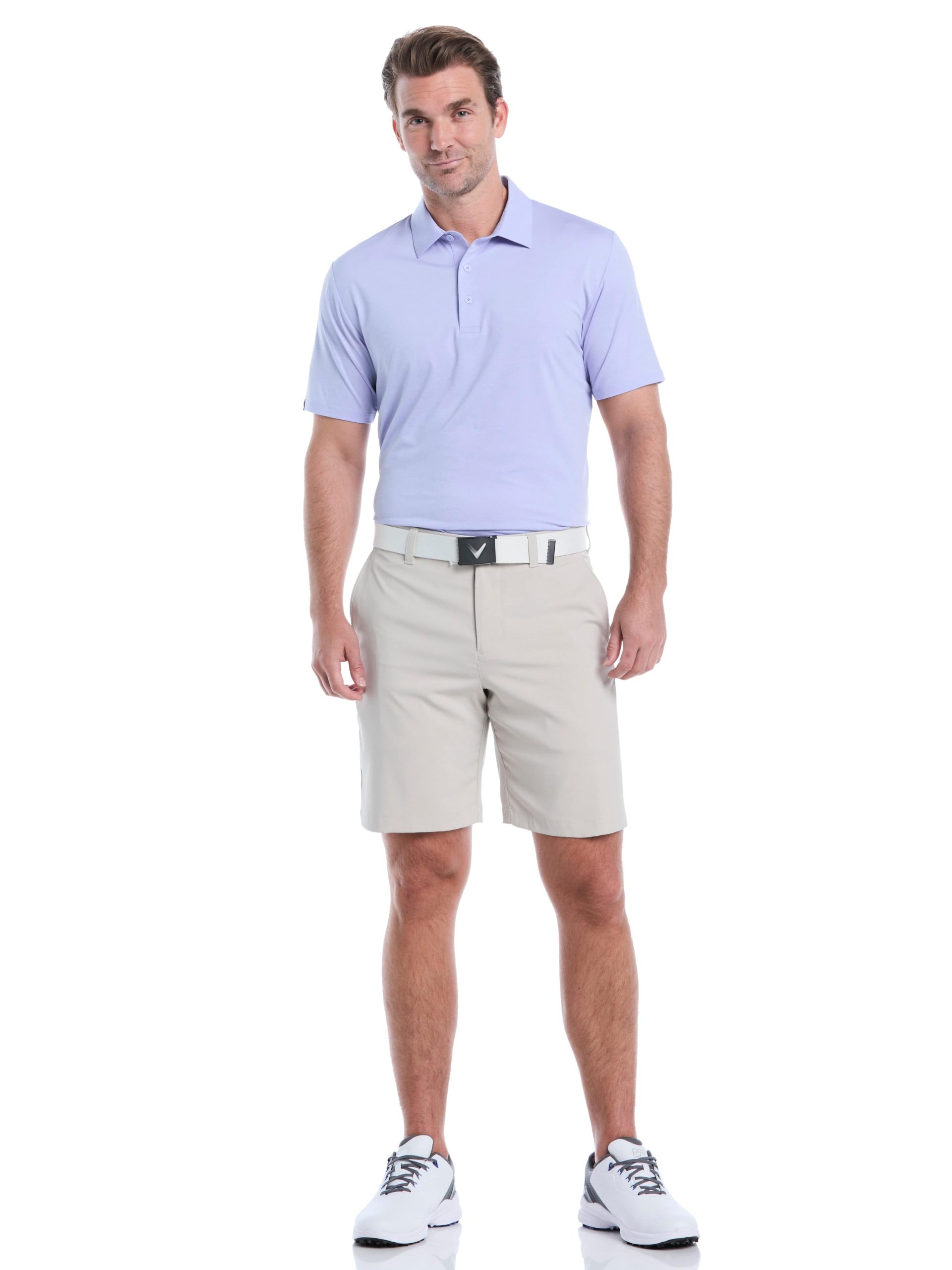 Mens Premium Heather Soft Touch Golf Polo - Image 4