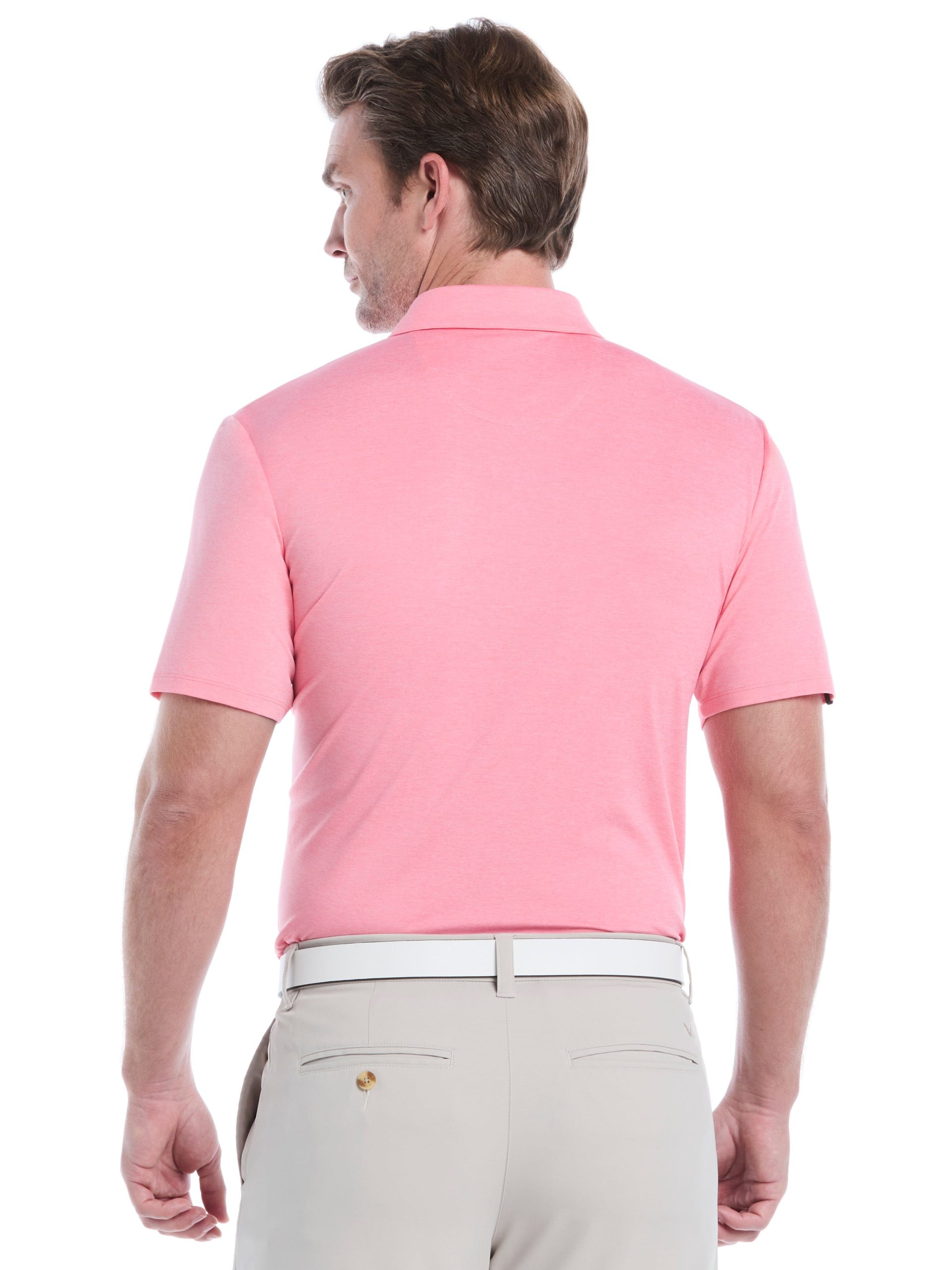 Mens Premium Heather Soft Touch Golf Polo - Image 6