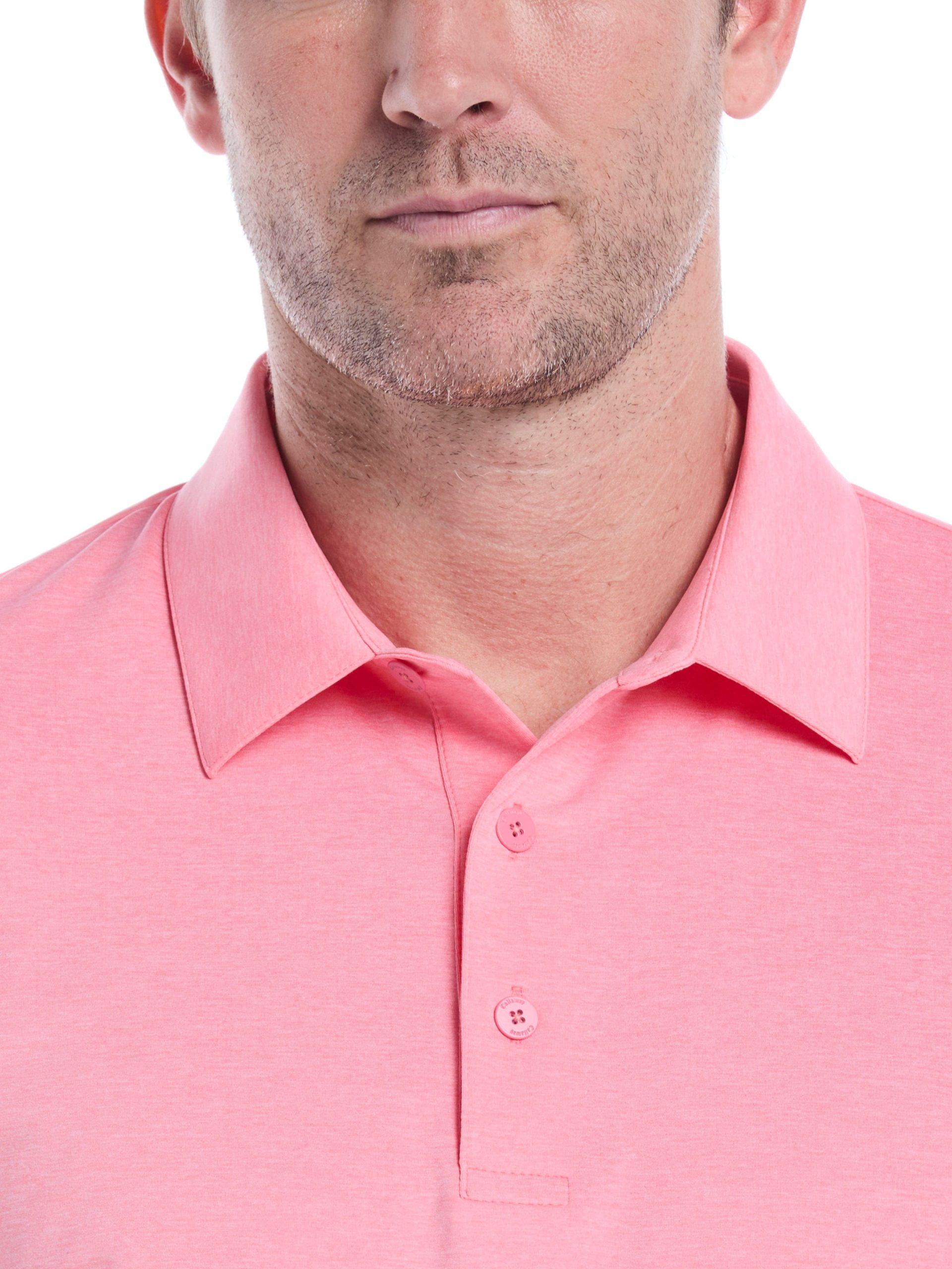 Mens Premium Heather Soft Touch Golf Polo - Image 7