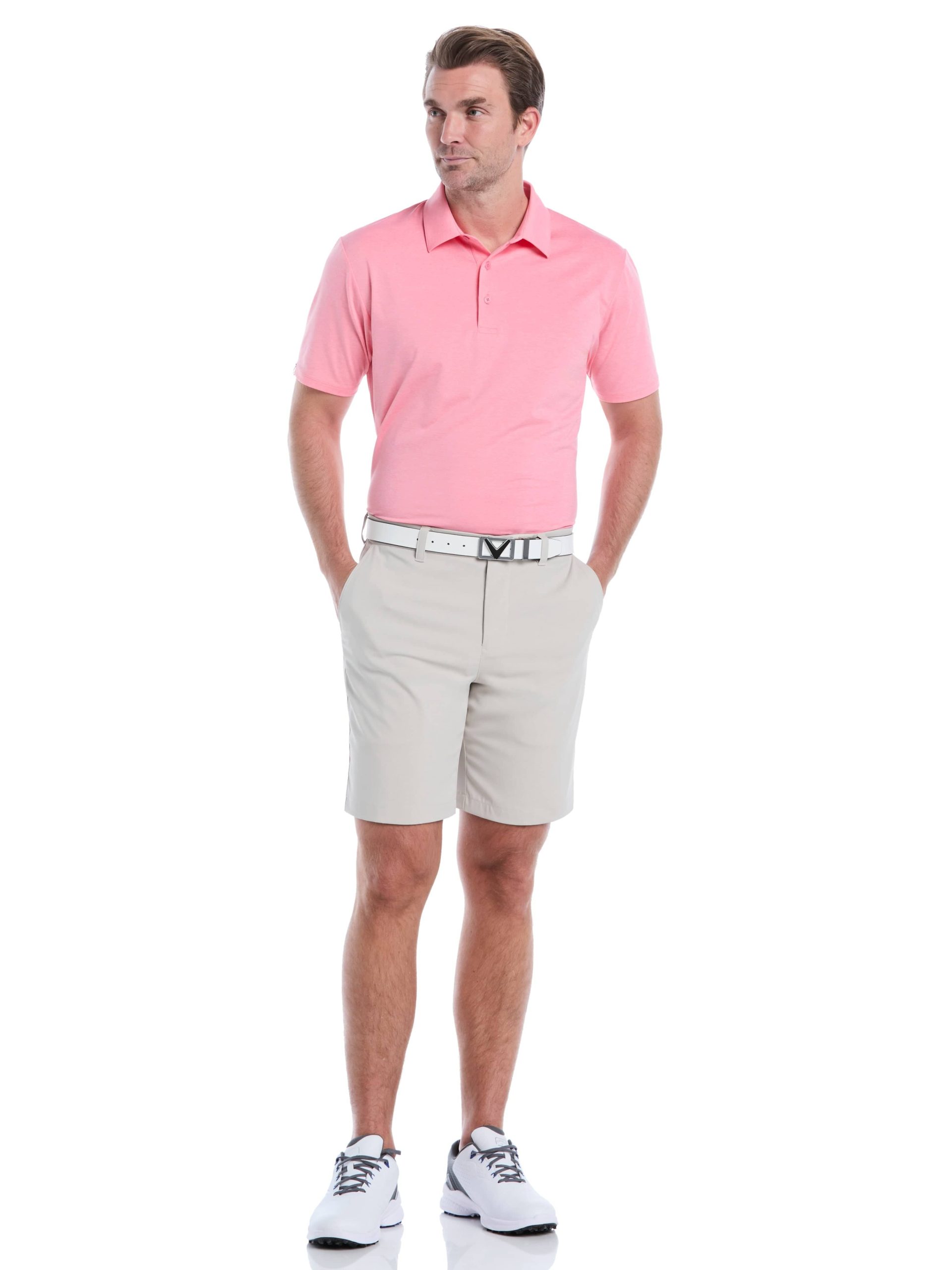 Mens Premium Heather Soft Touch Golf Polo - Image 9