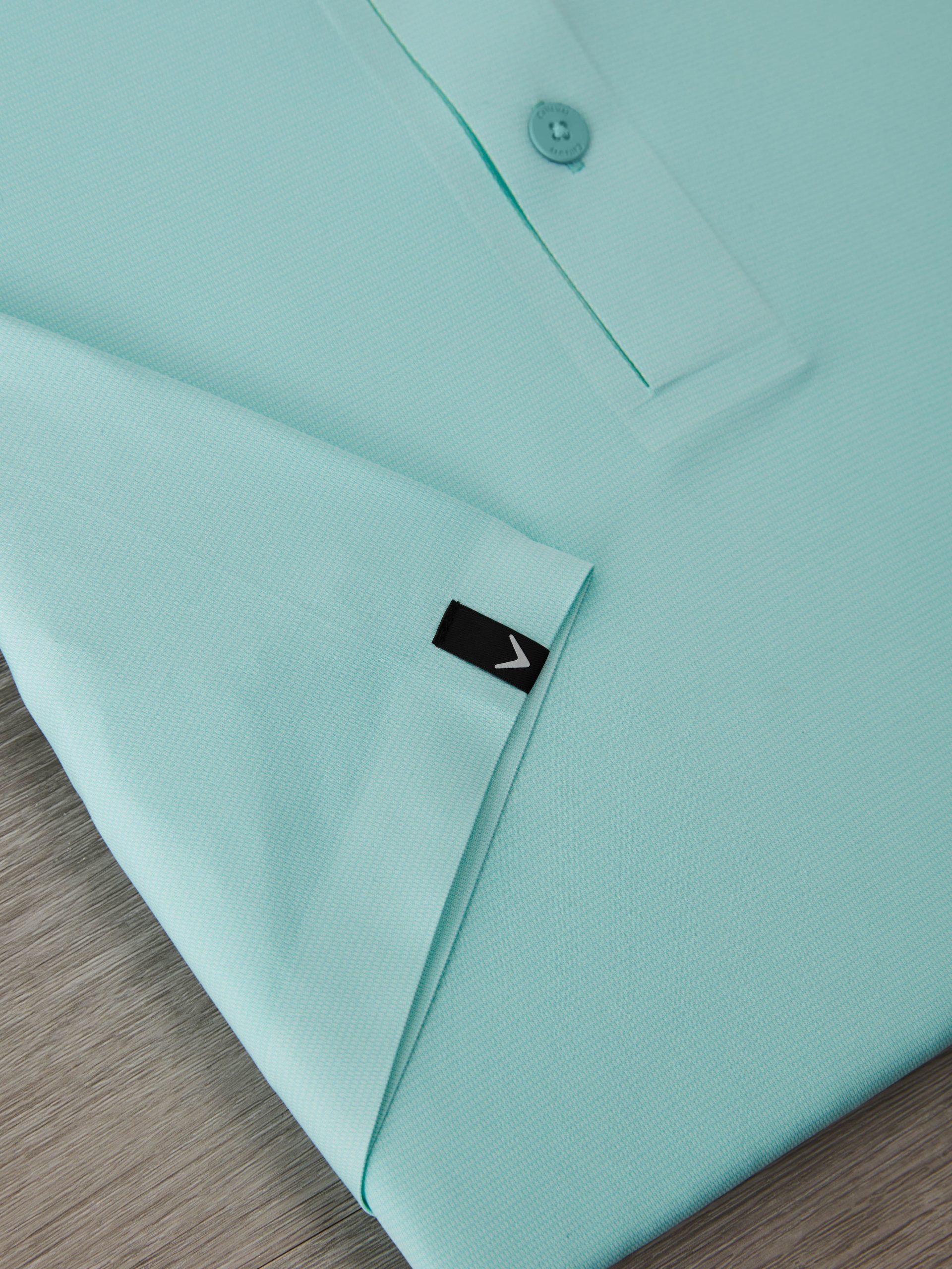 Mens Premium Jacquard Golf Polo - Image 3