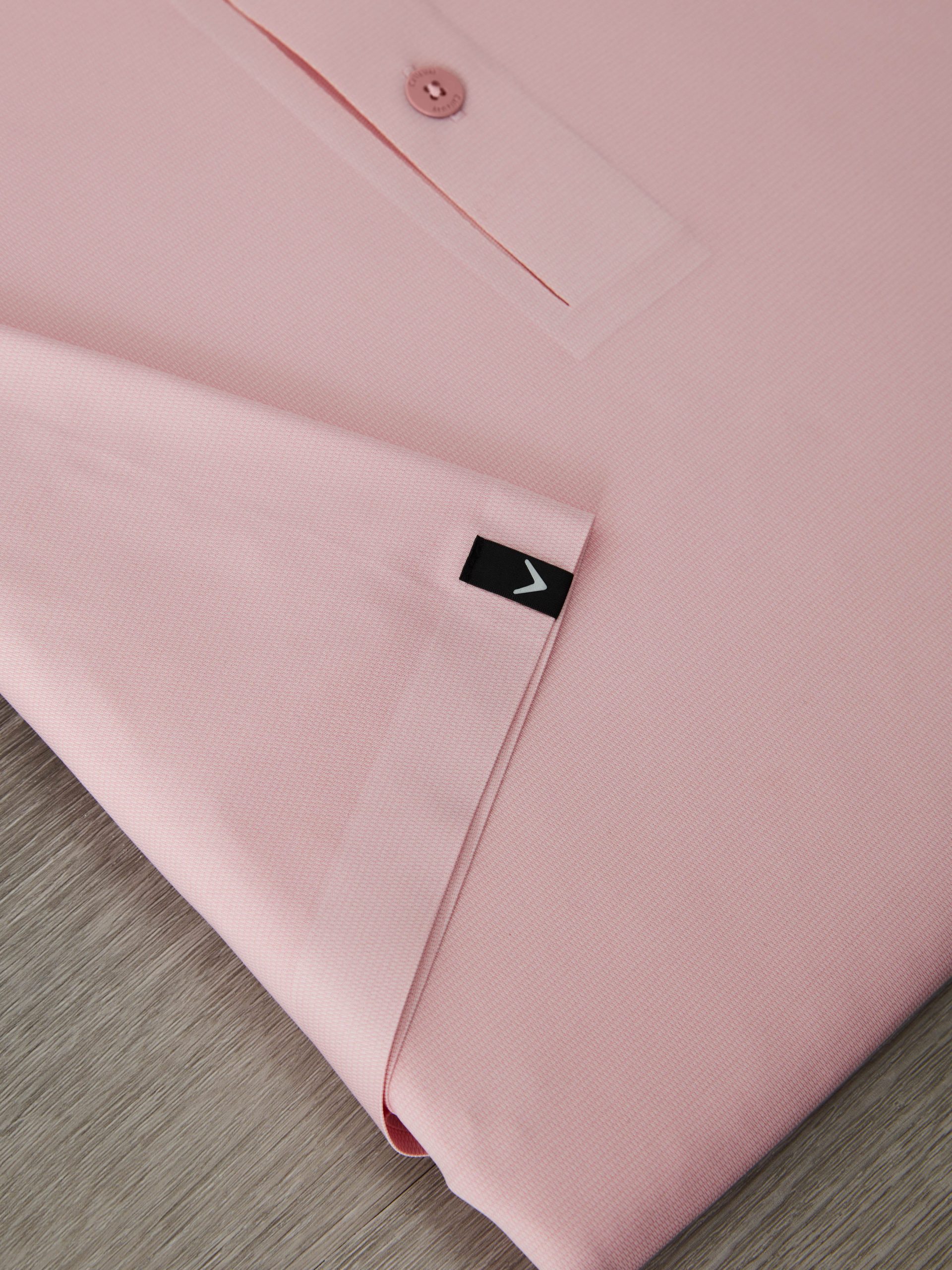 Mens Premium Jacquard Golf Polo - Image 3