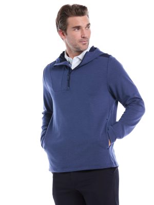 Mens Soft Touch 1/4 Zip Golf Hoodie