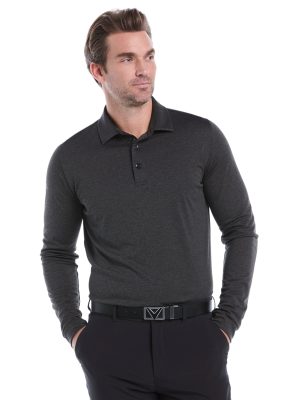 Mens Swing Tech? Essential Long Sleeve Polo