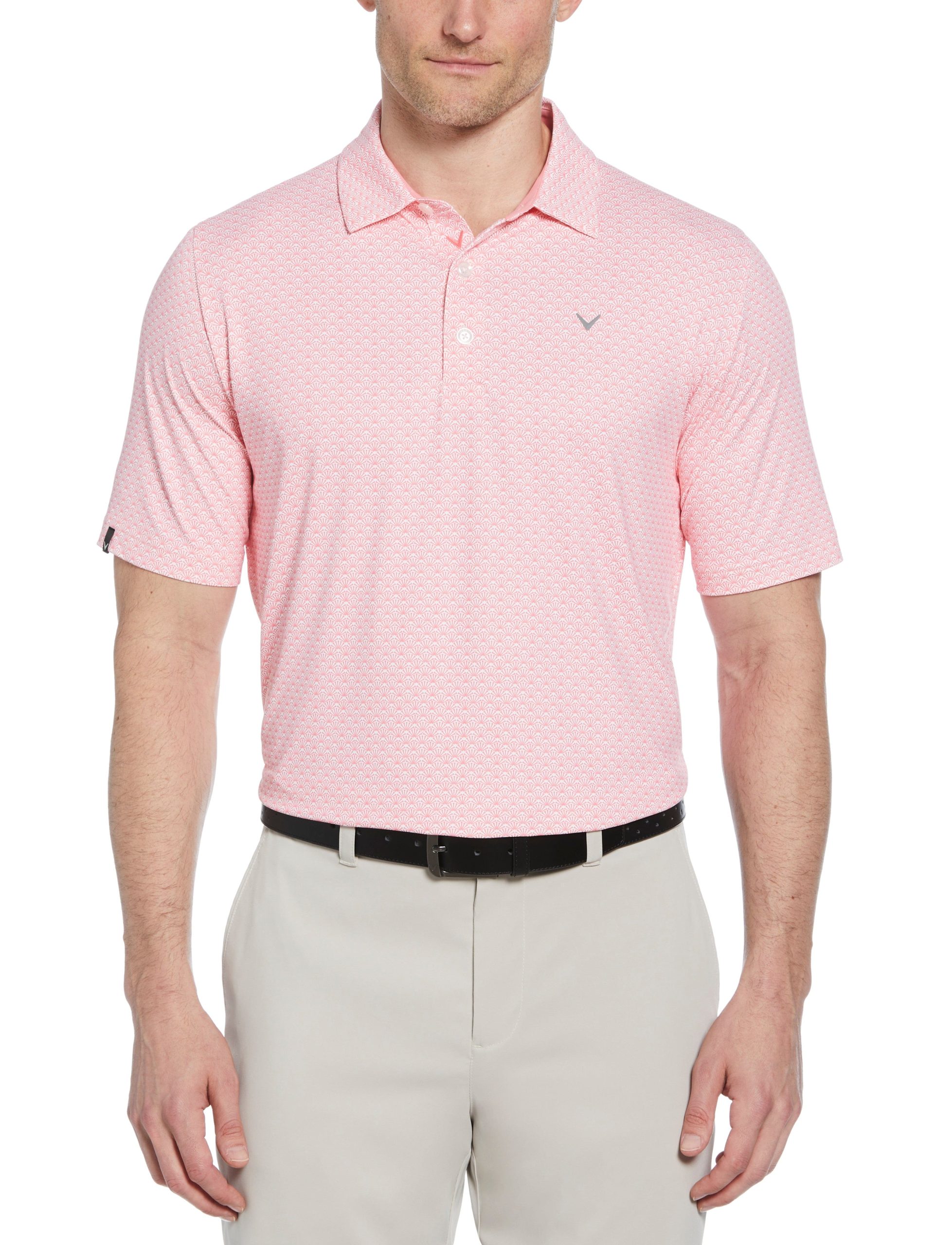 Mens Trademark Print Golf Polo - Image 11