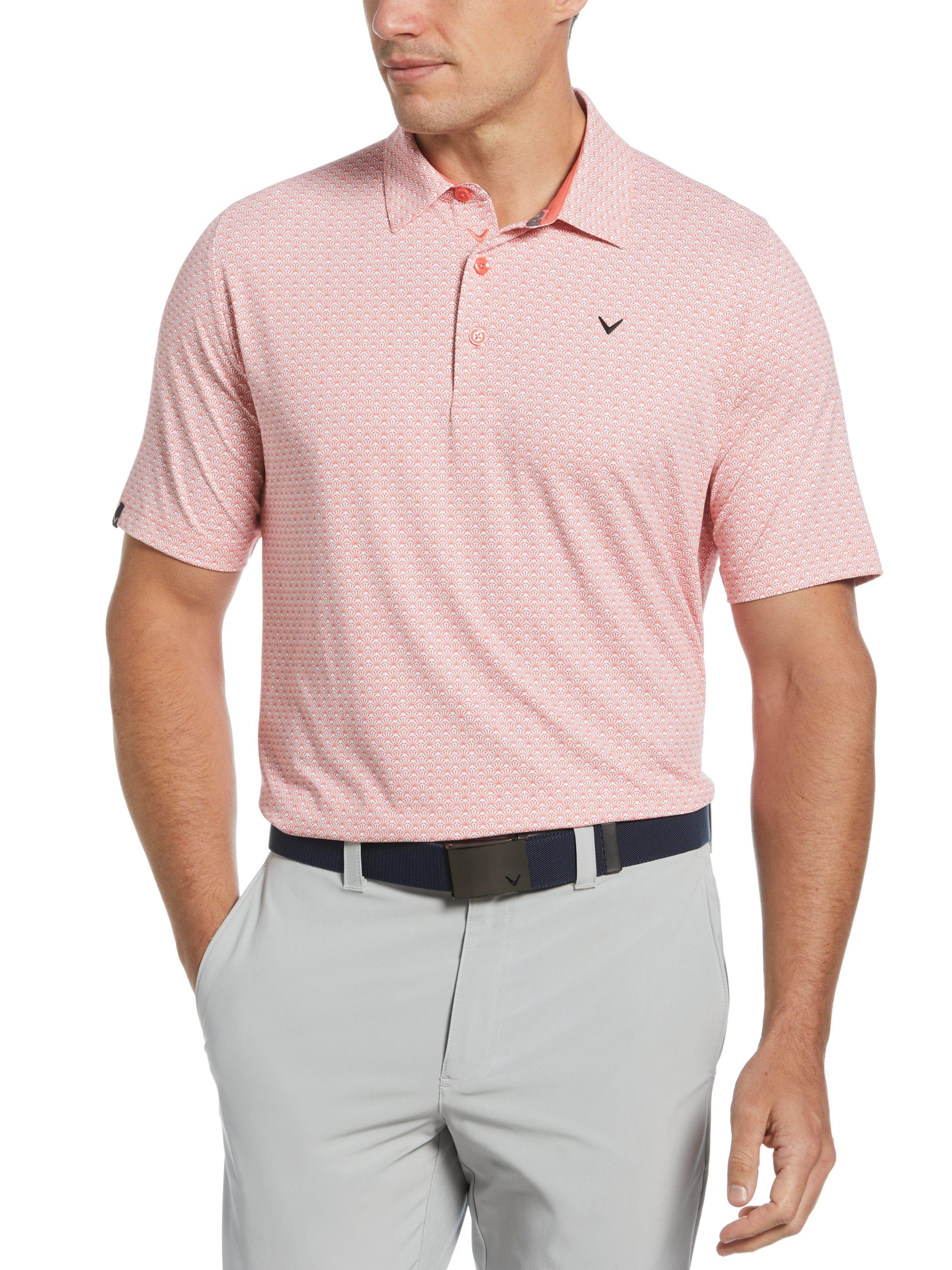 Mens Trademark Print Golf Polo - Image 16