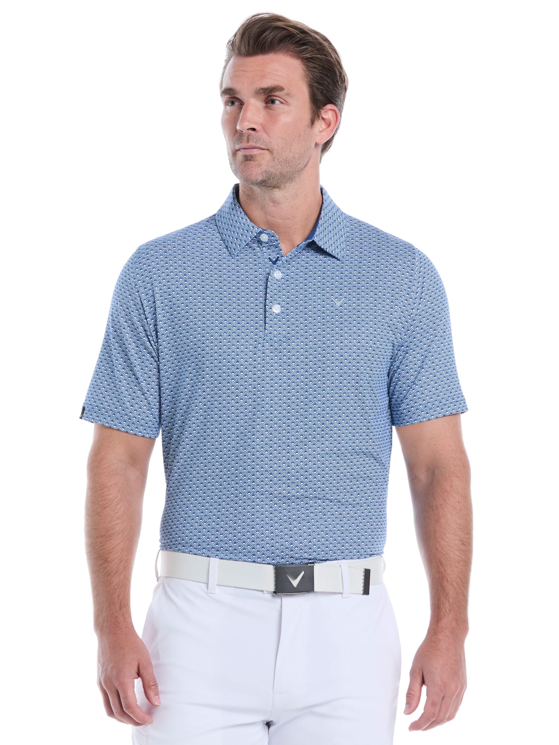 Mens Trademark Print Golf Polo - Image 23