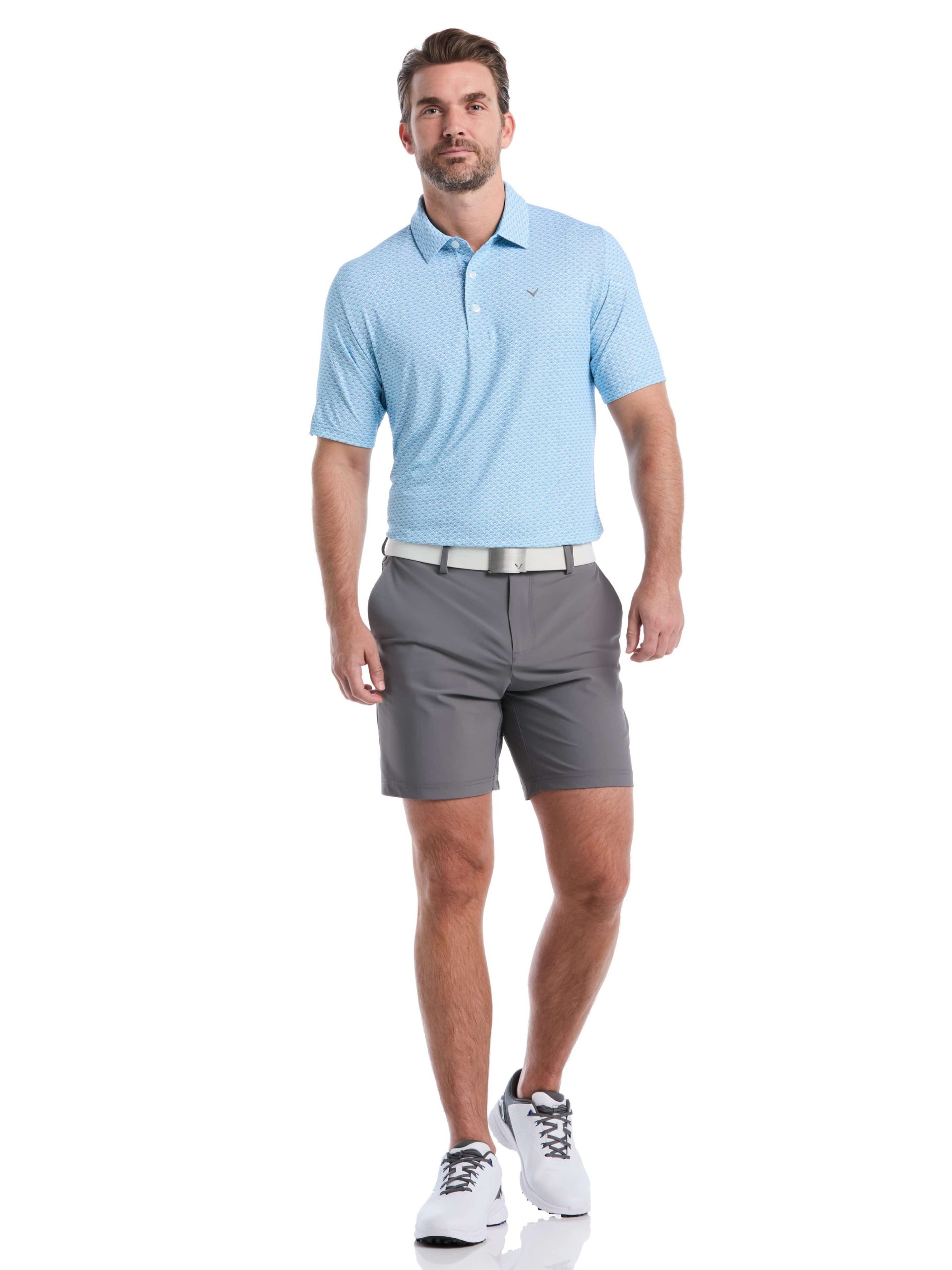 Mens Trademark Print Golf Polo - Image 31