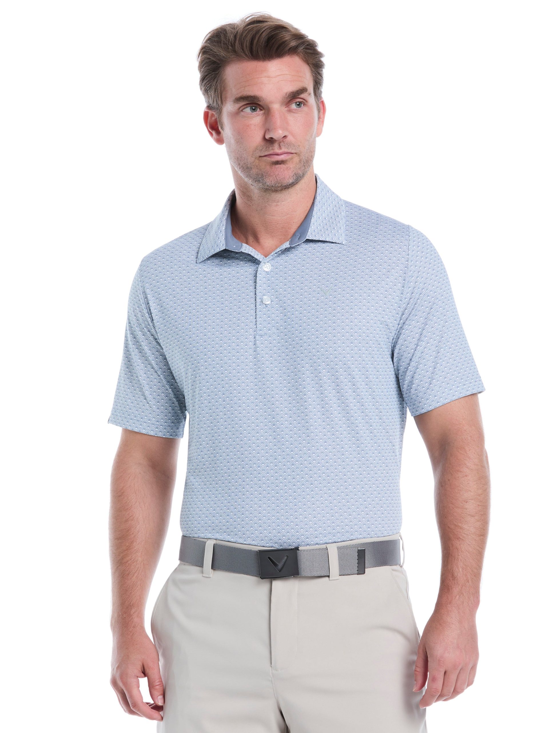 Mens Trademark Print Golf Polo - Image 33