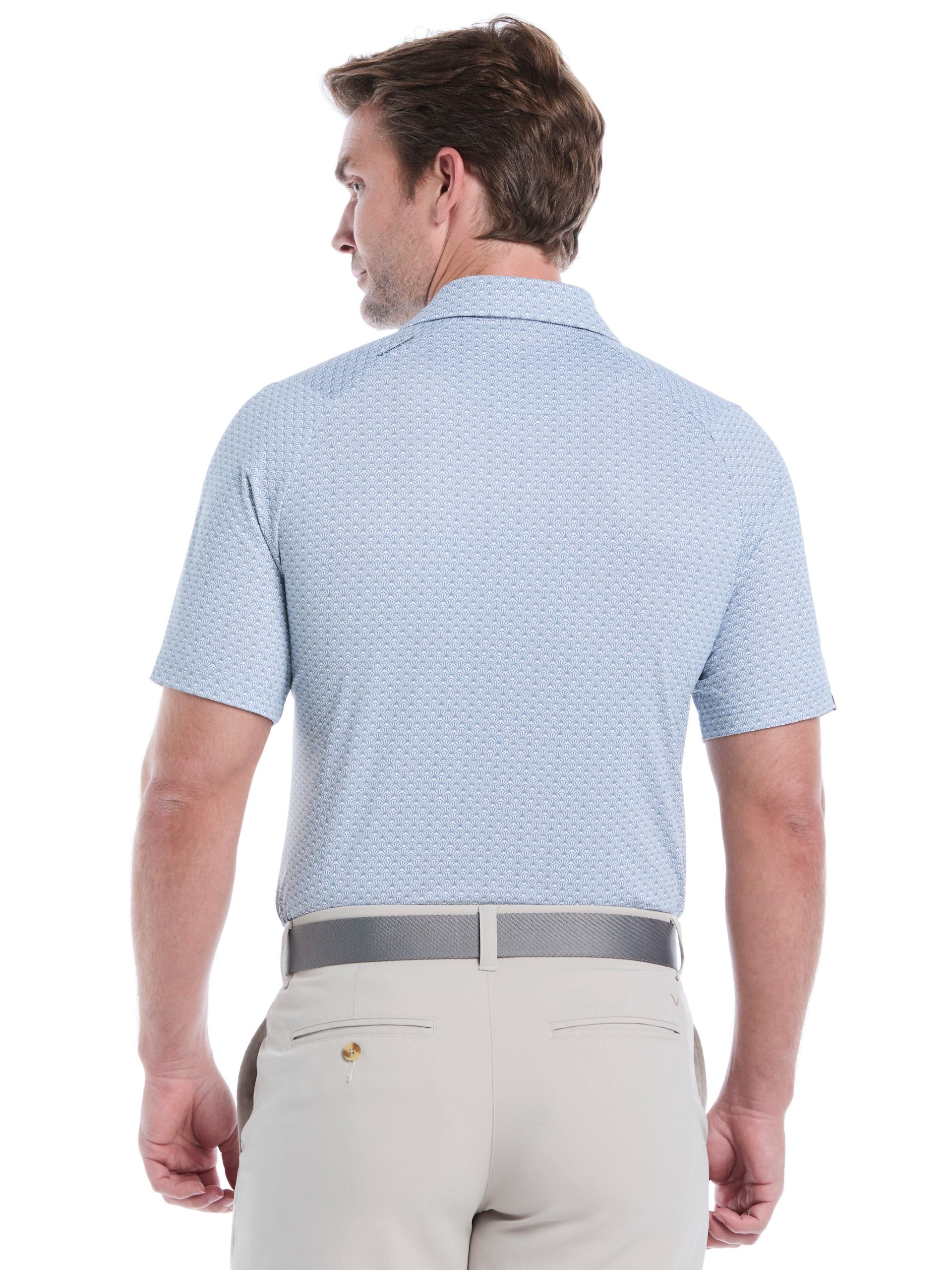 Mens Trademark Print Golf Polo - Image 34