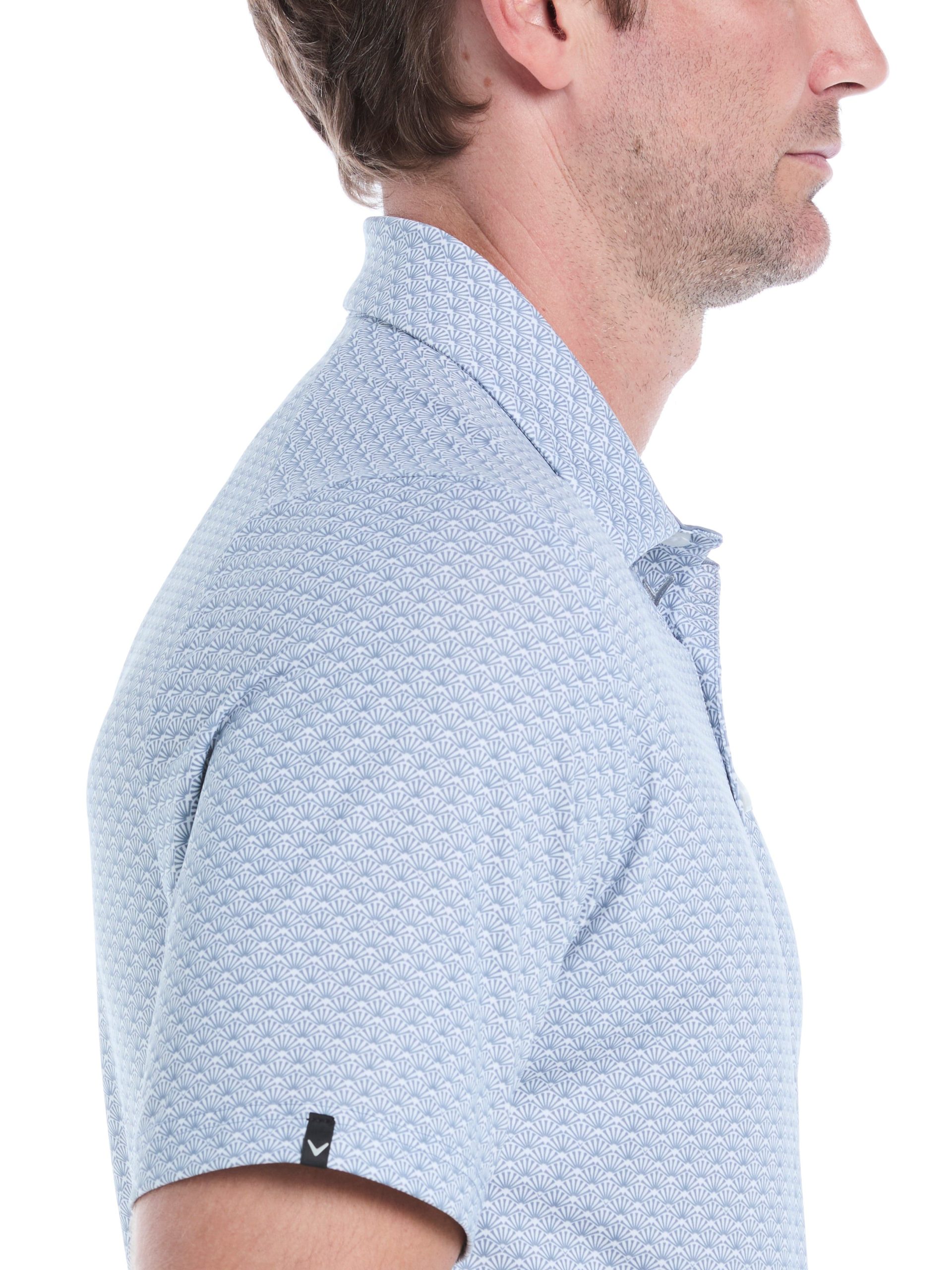 Mens Trademark Print Golf Polo - Image 37