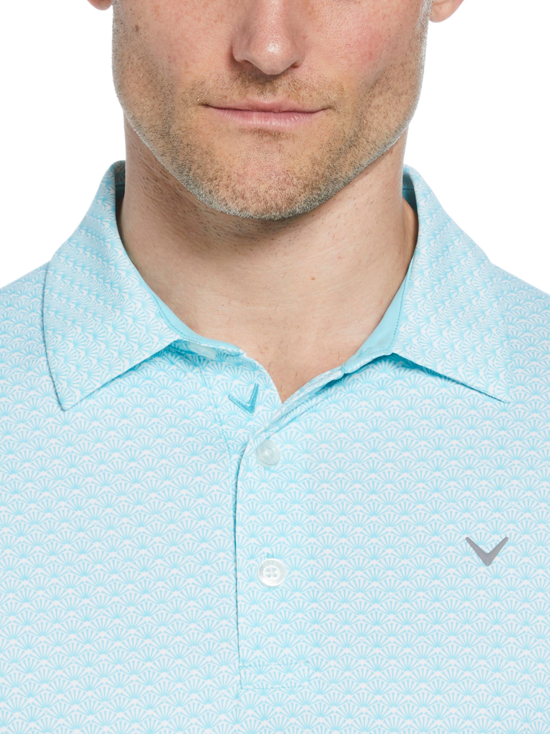 Mens Trademark Print Golf Polo - Image 40