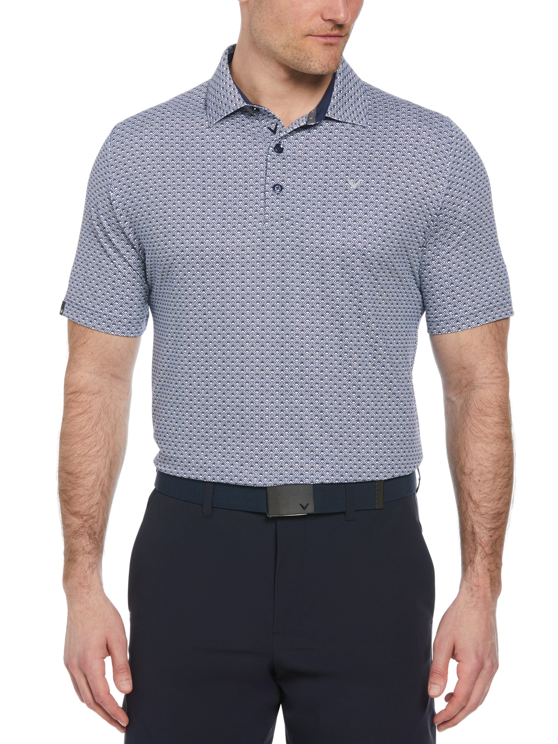 Mens Trademark Print Golf Polo - Image 44